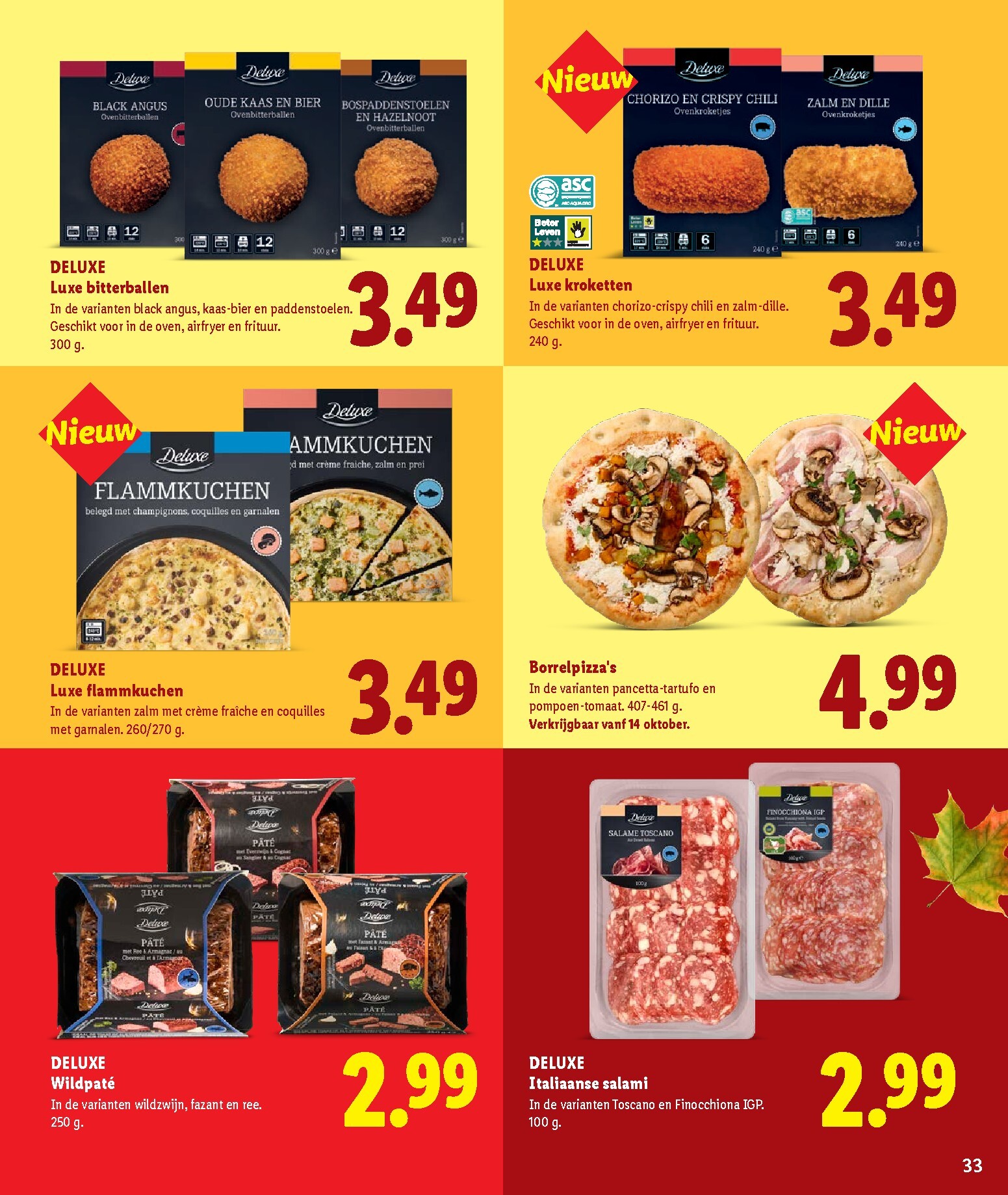 lidl - Lidl - Deluxe folder voor volgende week van woensdag 23-09-2026 tot zondag 01-11-2026 - page: 33