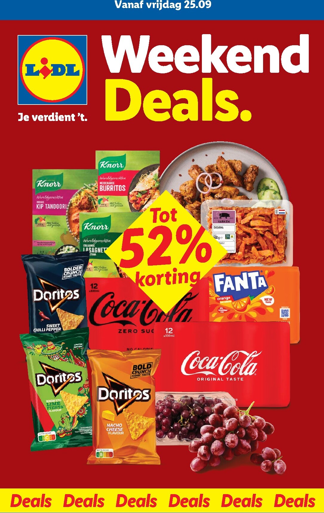 lidl - Lidl - Weekenddeals folder voor volgende week van vrijdag 25-09-2026 tot zondag 27-09-2026