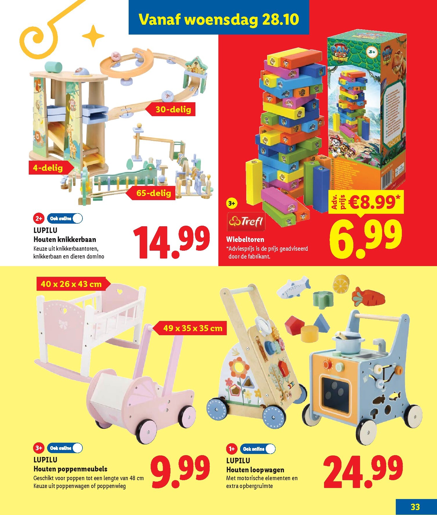 lidl - Huidige Lidl - Speelgoedboek folder geldig van vrijdag 09-10-2026 tot zaterdag 05-12-2026 - page: 33