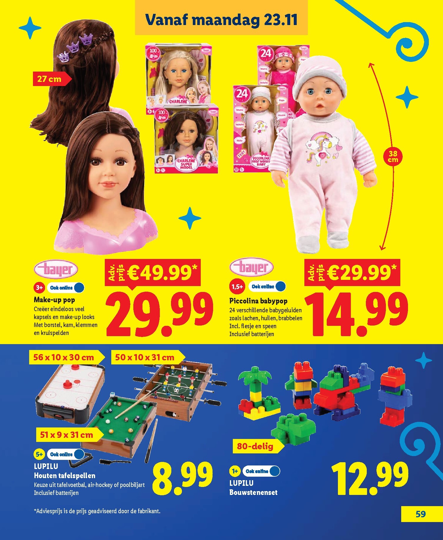 lidl - Huidige Lidl - Speelgoedboek folder geldig van vrijdag 09-10-2026 tot zaterdag 05-12-2026 - page: 59