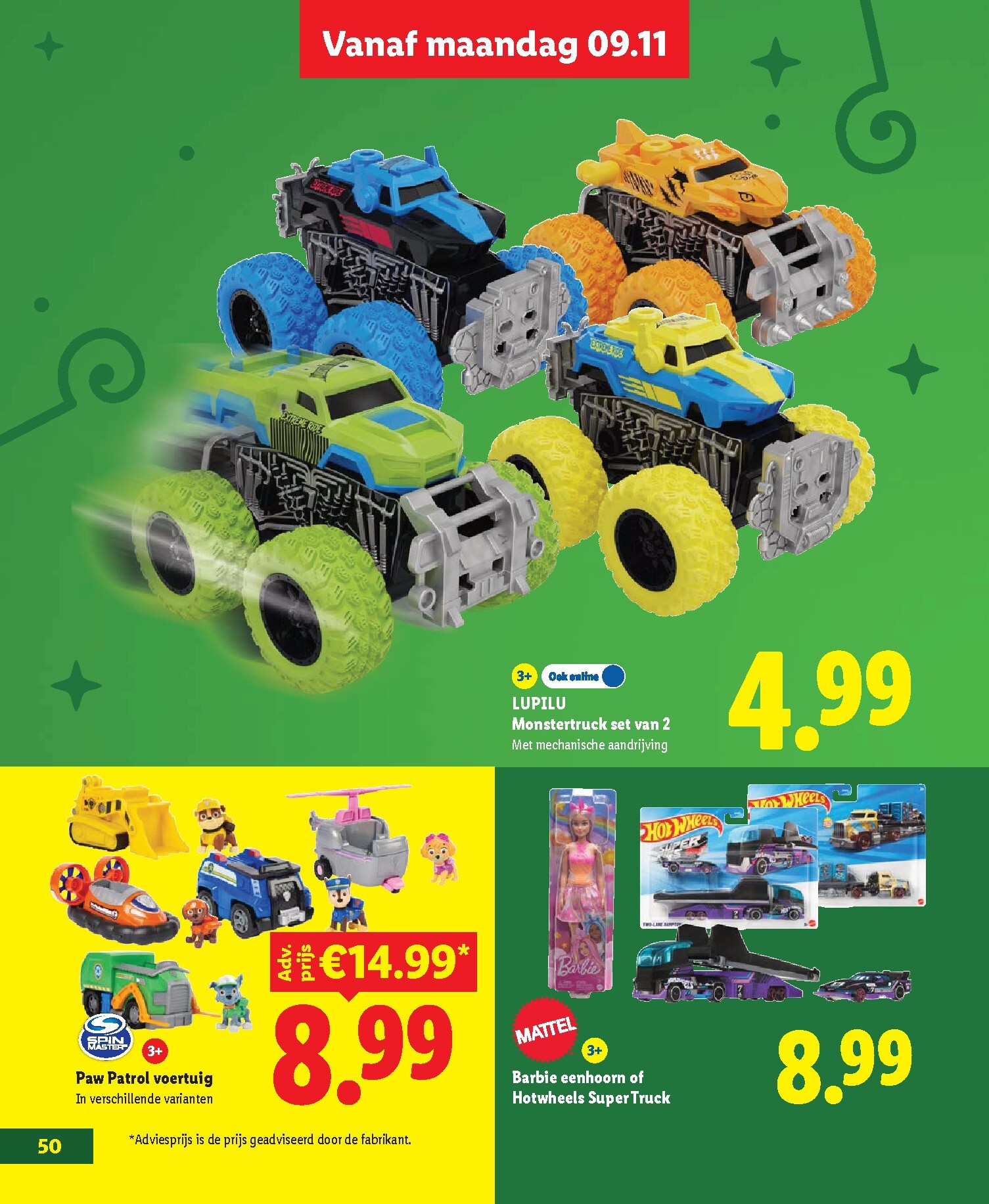 lidl - Huidige Lidl - Speelgoedboek folder geldig van vrijdag 09-10-2026 tot zaterdag 05-12-2026 - page: 50