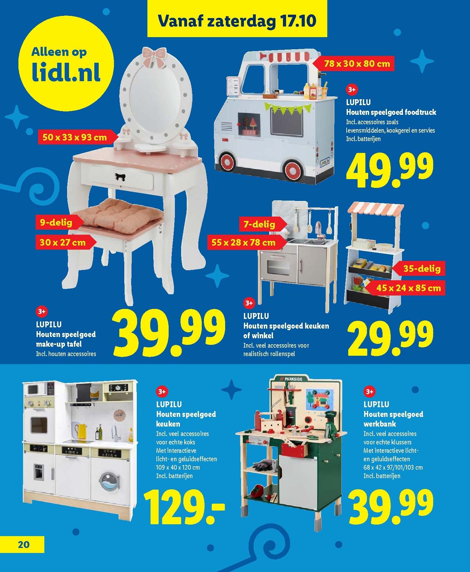 lidl - Huidige Lidl - Speelgoedboek folder geldig van vrijdag 09-10-2026 tot zaterdag 05-12-2026 - page: 20
