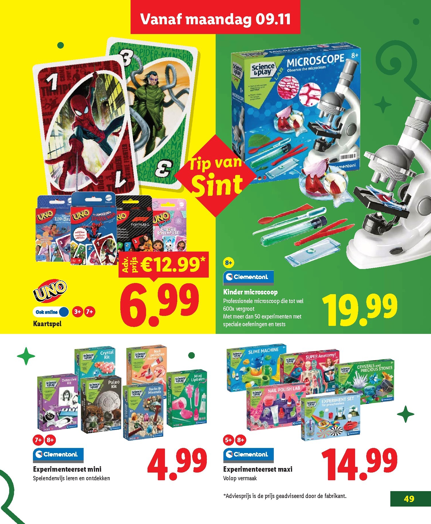 lidl - Huidige Lidl - Speelgoedboek folder geldig van vrijdag 09-10-2026 tot zaterdag 05-12-2026 - page: 49