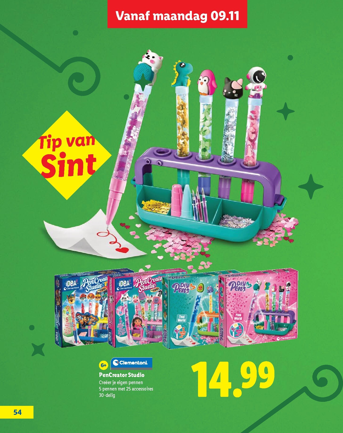lidl - Huidige Lidl - Speelgoedboek folder geldig van vrijdag 09-10-2026 tot zaterdag 05-12-2026 - page: 54
