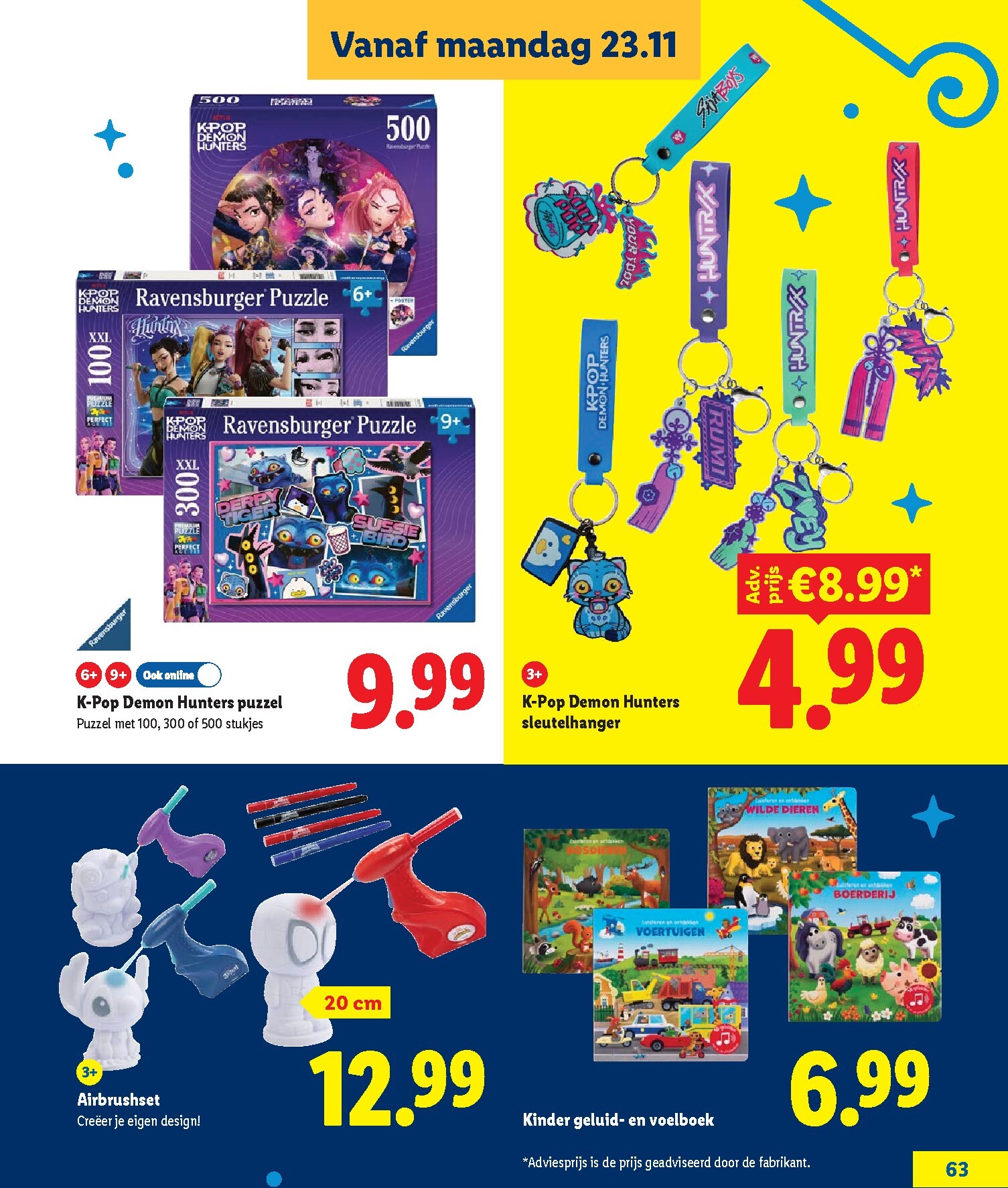 lidl - Huidige Lidl - Speelgoedboek folder geldig van vrijdag 09-10-2026 tot zaterdag 05-12-2026 - page: 63