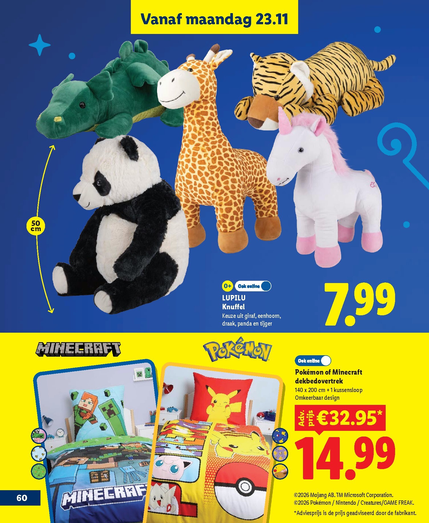 lidl - Huidige Lidl - Speelgoedboek folder geldig van vrijdag 09-10-2026 tot zaterdag 05-12-2026 - page: 60