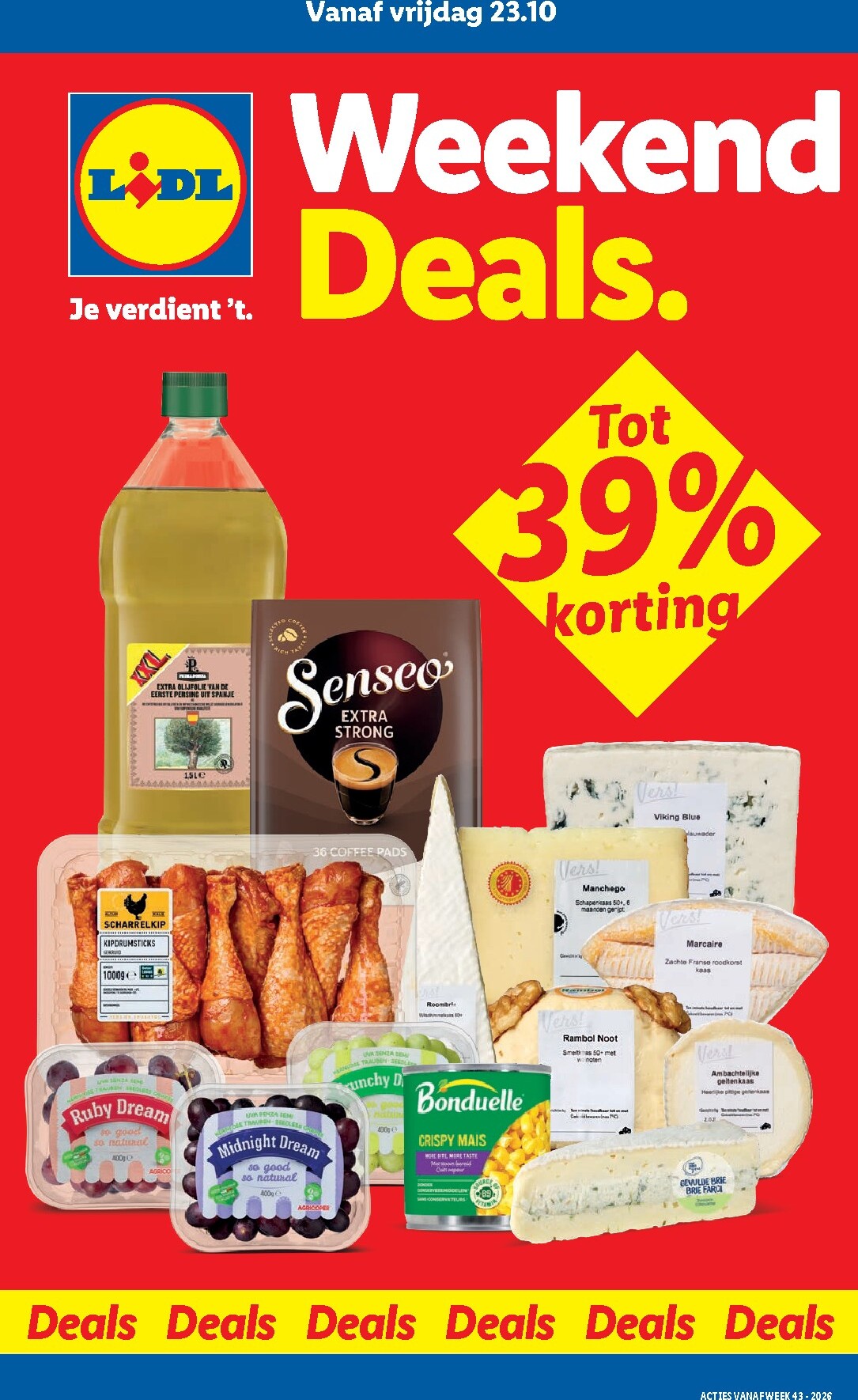 lidl - Lidl - Weekend folder voor volgende week van vrijdag 23-10-2026 tot zondag 25-10-2026