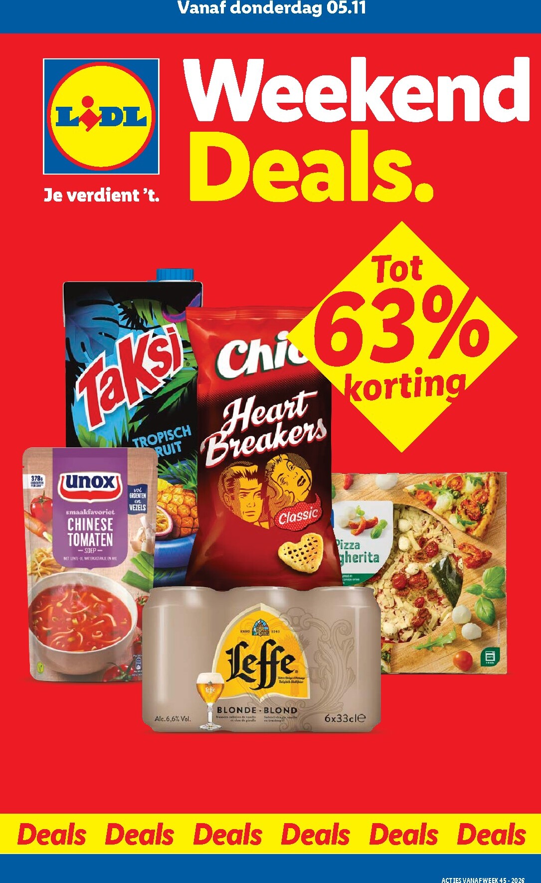 lidl - Lidl - Weekend folder voor volgende week van donderdag 05-11-2026 tot zondag 08-11-2026