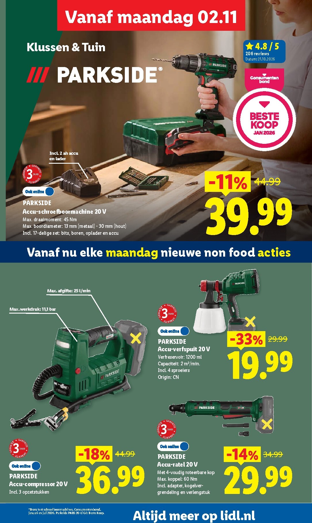 lidl - Lidl - Non Food folder voor volgende week van maandag 02-11-2026 tot zondag 08-11-2026 - page: 7