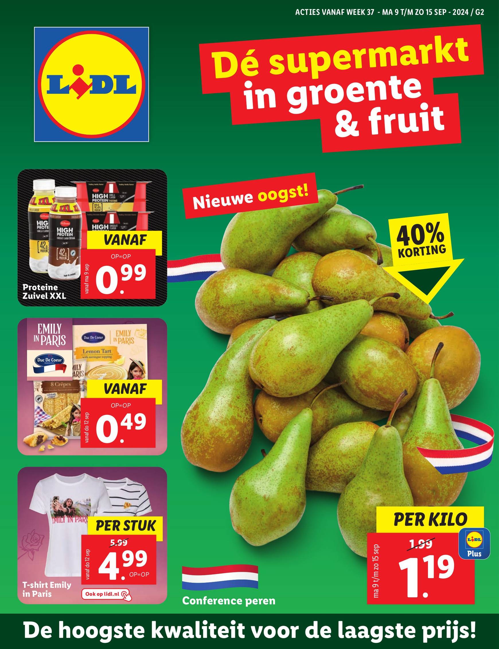 lidl - Lidl folder huidig 09.09. - 15.09. - page: 1