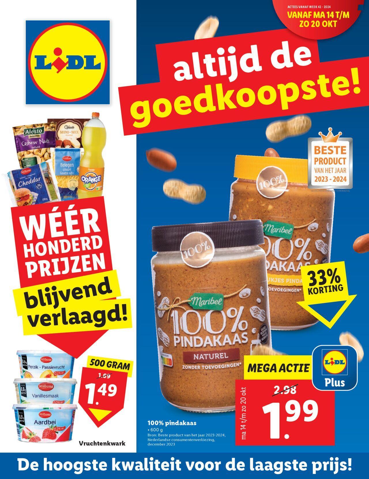 lidl - Lidl folder vanaf 14-10-2024 - 20-10-2024 - page: 1