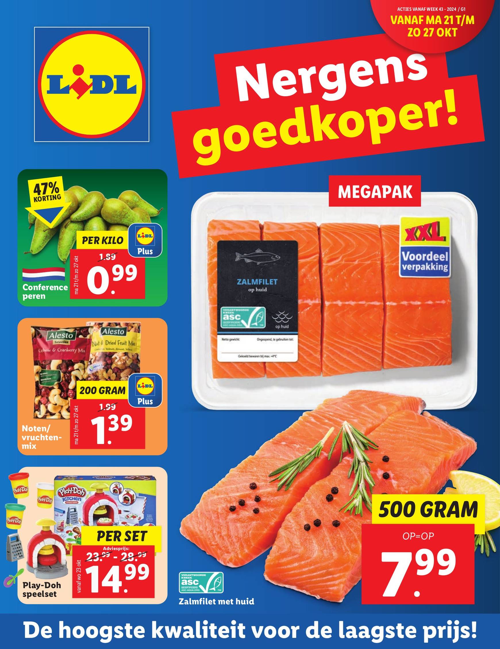 lidl - Lidl folder geldig vanaf 21.10. - 27.10. - page: 1