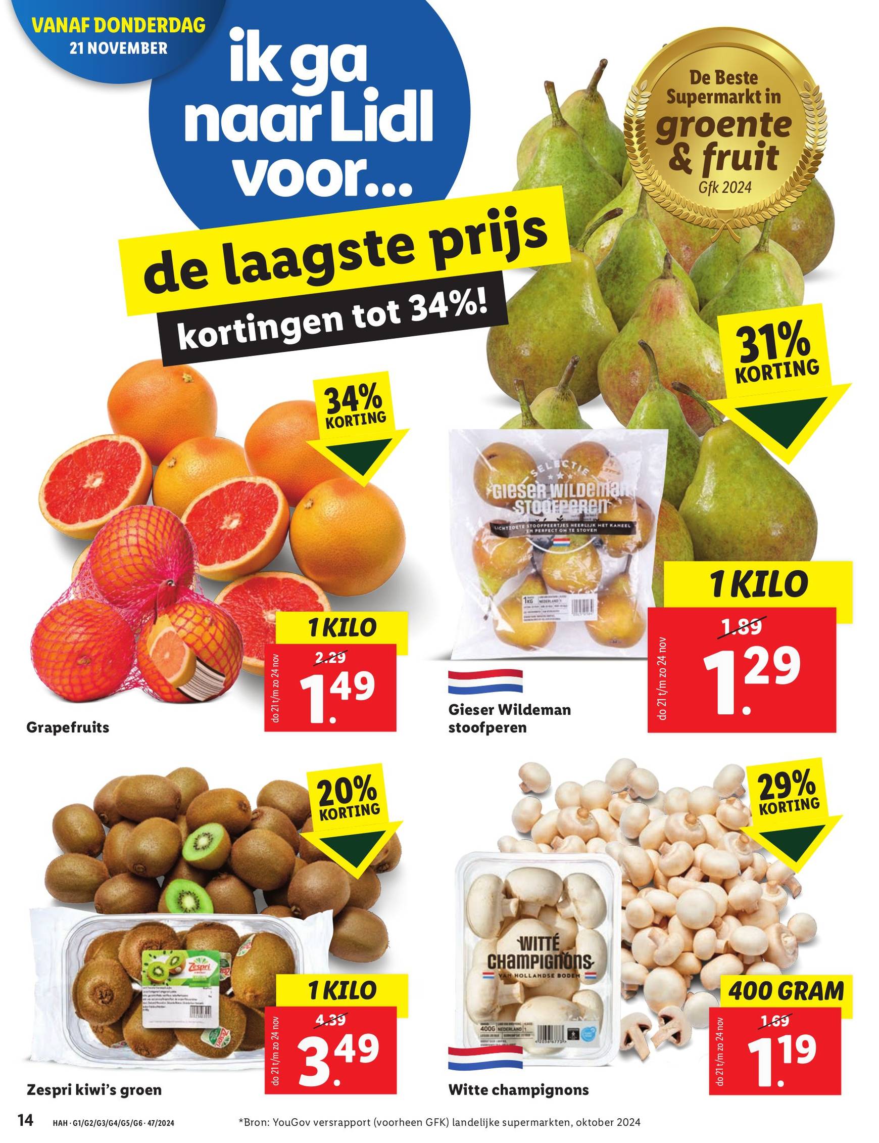 lidl - Lidl folder geldig vanaf 18.11. - 24.11. - page: 14