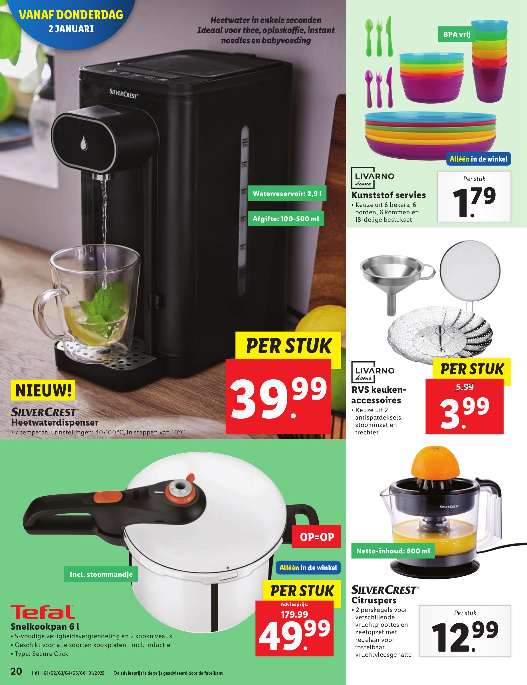 lidl - Lidl folder geldig vanaf 02-01 t/m 05-01 - page: 20