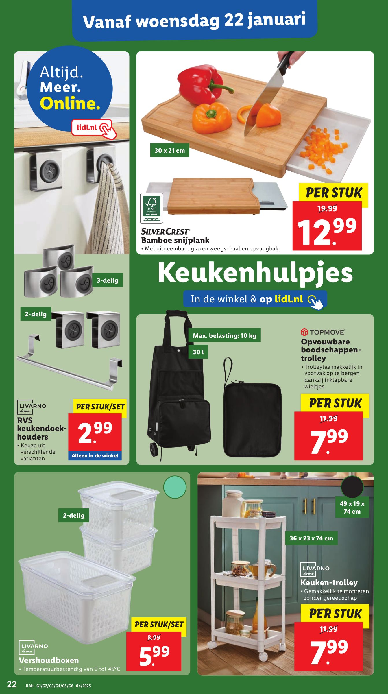 lidl - Lidl folder geldig vanaf 20-01 t/m 26-01 - page: 22