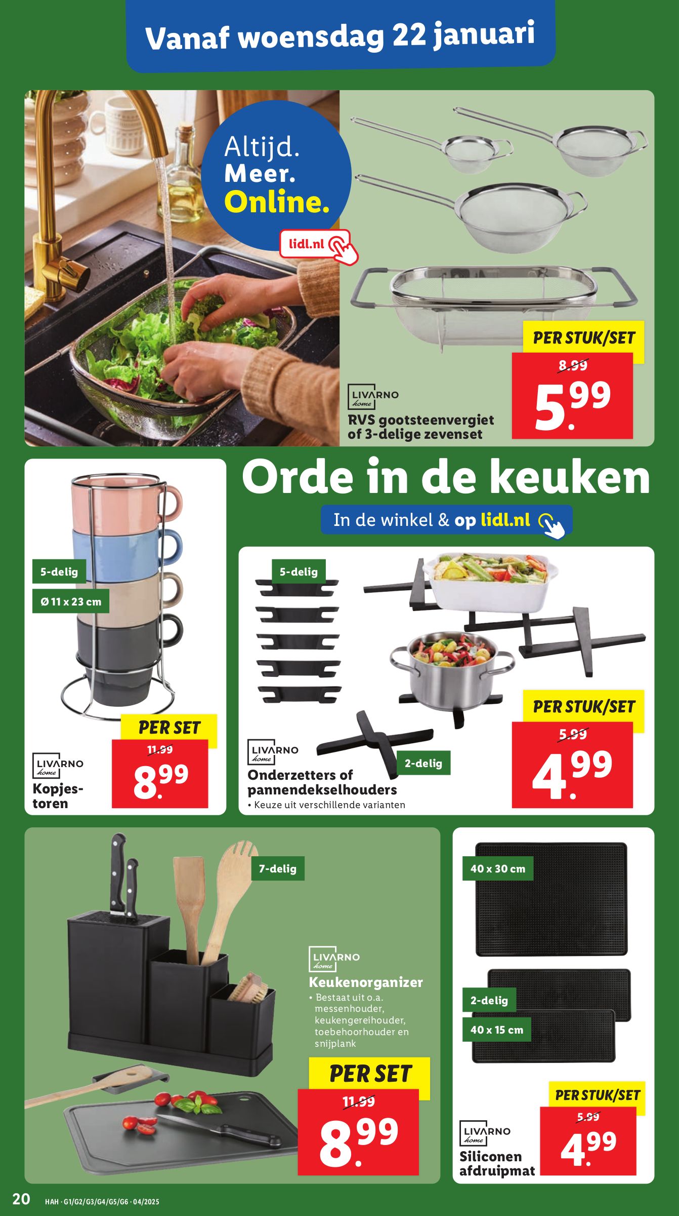 lidl - Lidl folder geldig vanaf 20-01 t/m 26-01 - page: 20