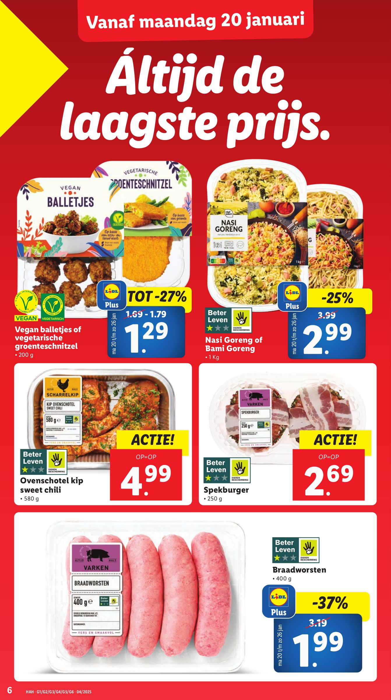 lidl - Lidl folder geldig vanaf 20-01 t/m 26-01 - page: 6