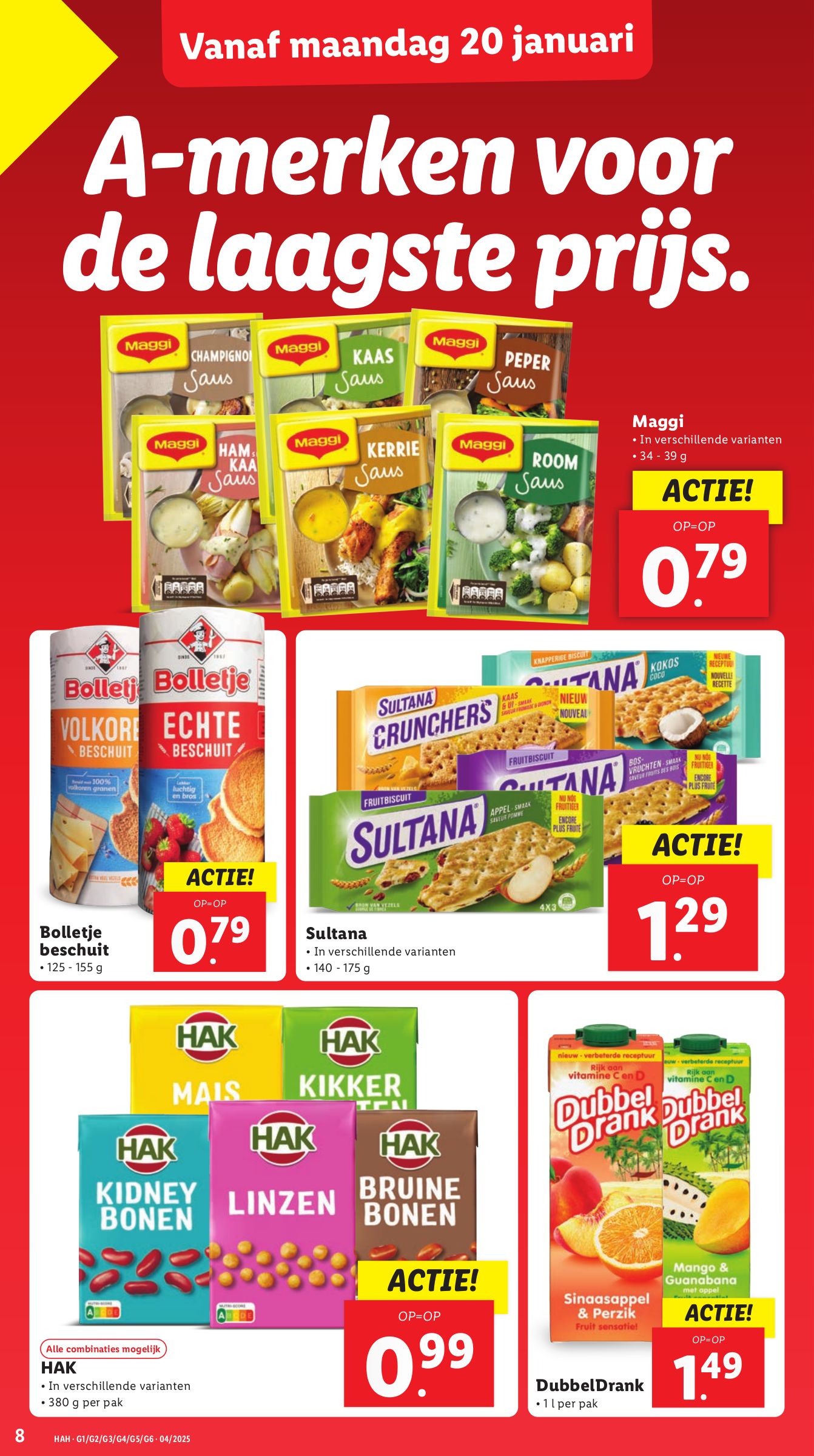 lidl - Lidl folder geldig vanaf 20-01 t/m 26-01 - page: 8