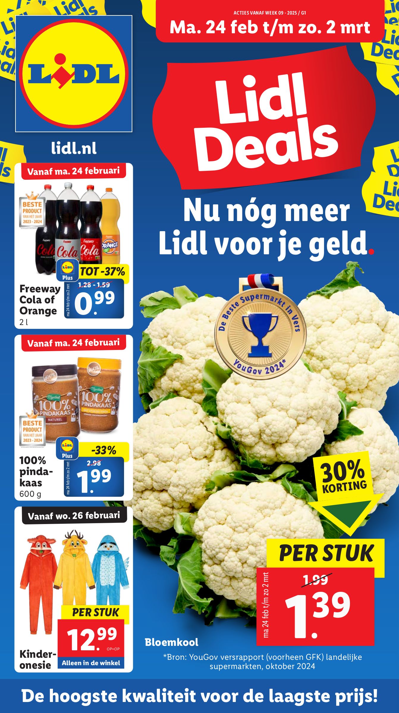 lidl - Lidl folder geldig vanaf 24-02 t/m 02-03 - page: 1