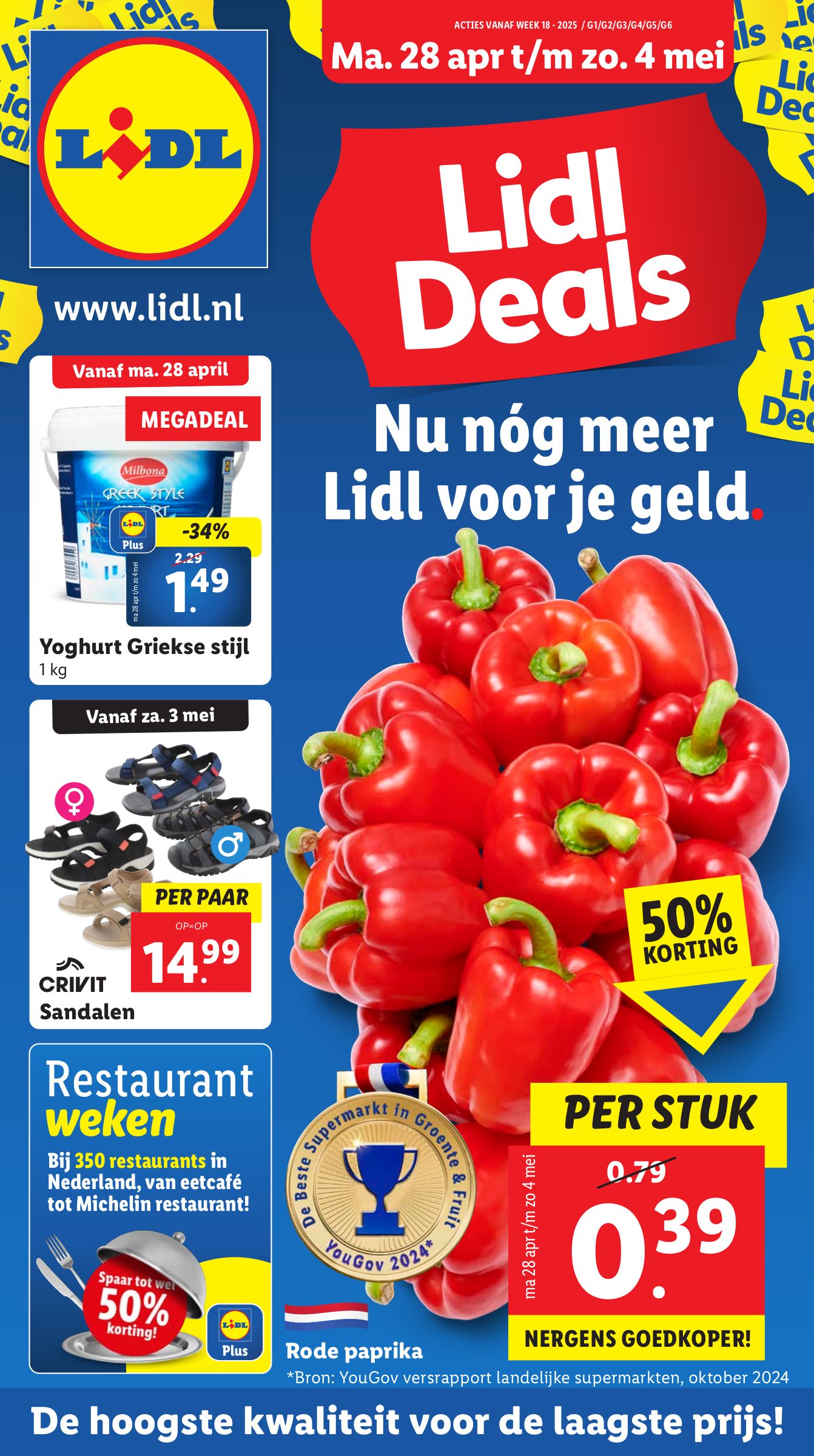 lidl - Lidl folder geldig vanaf 28-04 t/m 04-05 - page: 1 lidl - Lidl folder geldig vanaf 28-04 t/m 04-05 - page: 1