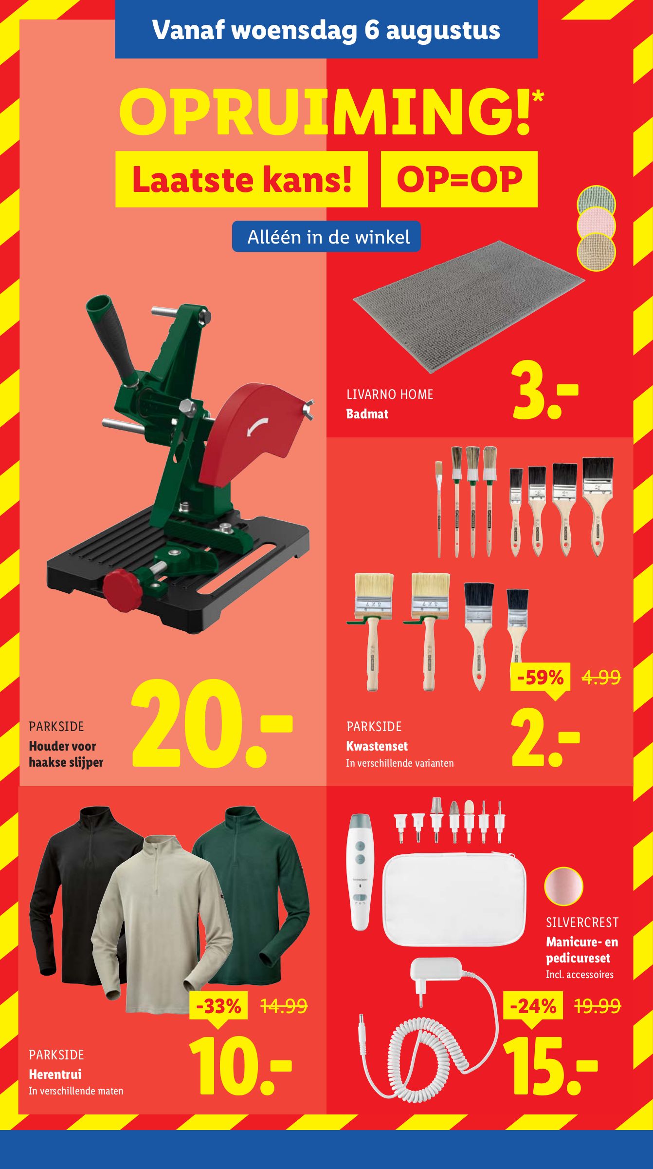 lidl - Lidl folder geldig vanaf 04-08 t/m 10-08 - page: 33 lidl - Lidl folder geldig vanaf 04-08 t/m 10-08 - page: 33