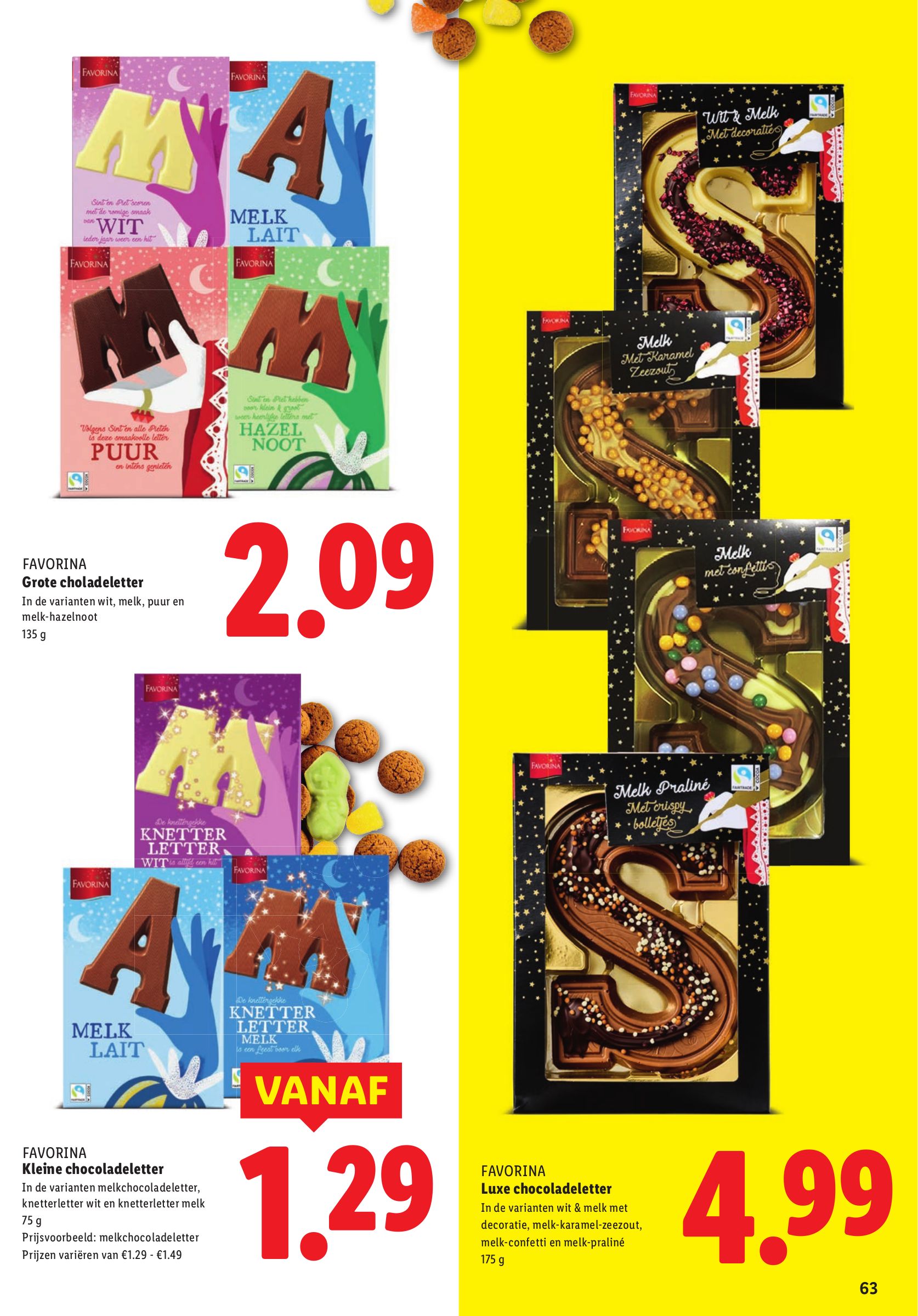 lidl - De Lidl - Sinterklaas folder geldig vanaf 29-10 t/m 05-12 - page: 63 lidl - De Lidl - Sinterklaas folder geldig vanaf 29-10 t/m 05-12 - page: 63