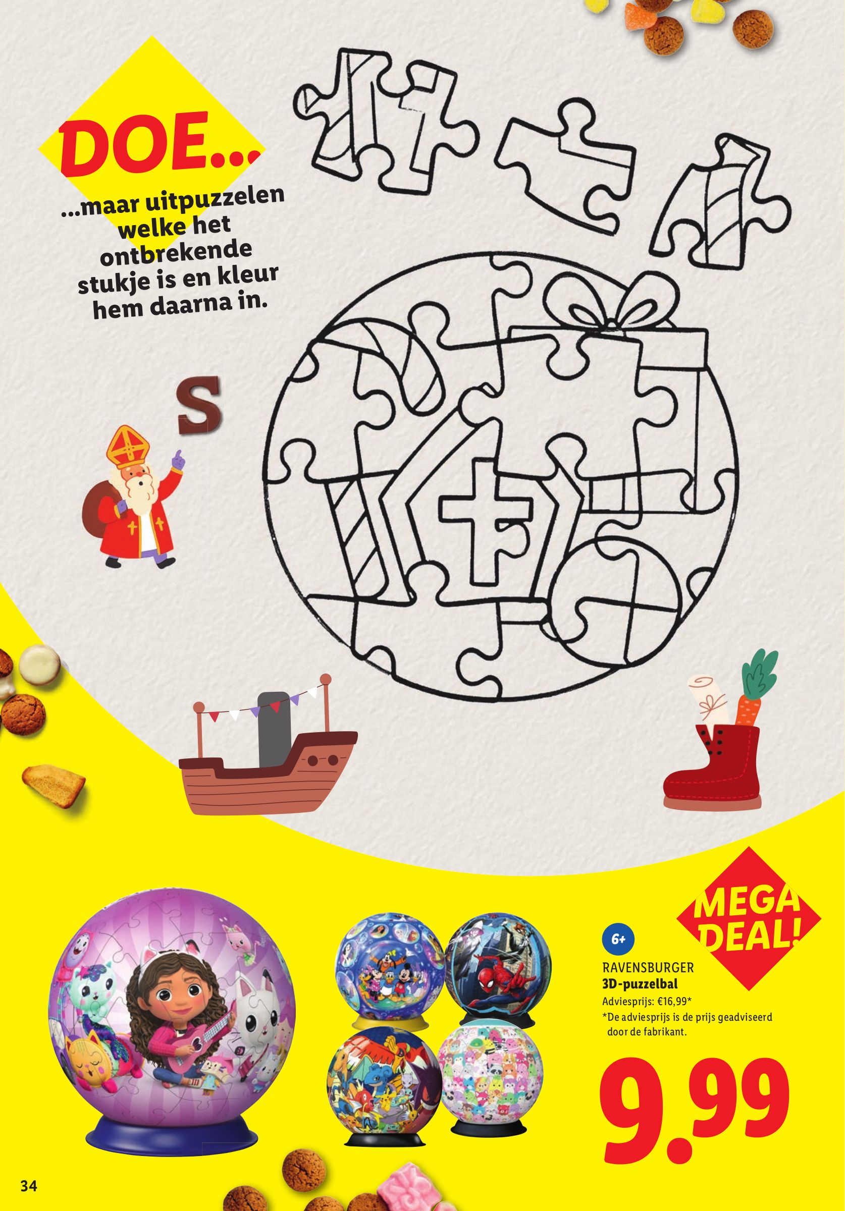 lidl - De Lidl - Sinterklaas folder geldig vanaf 29-10 t/m 05-12 - page: 34 lidl - De Lidl - Sinterklaas folder geldig vanaf 29-10 t/m 05-12 - page: 34