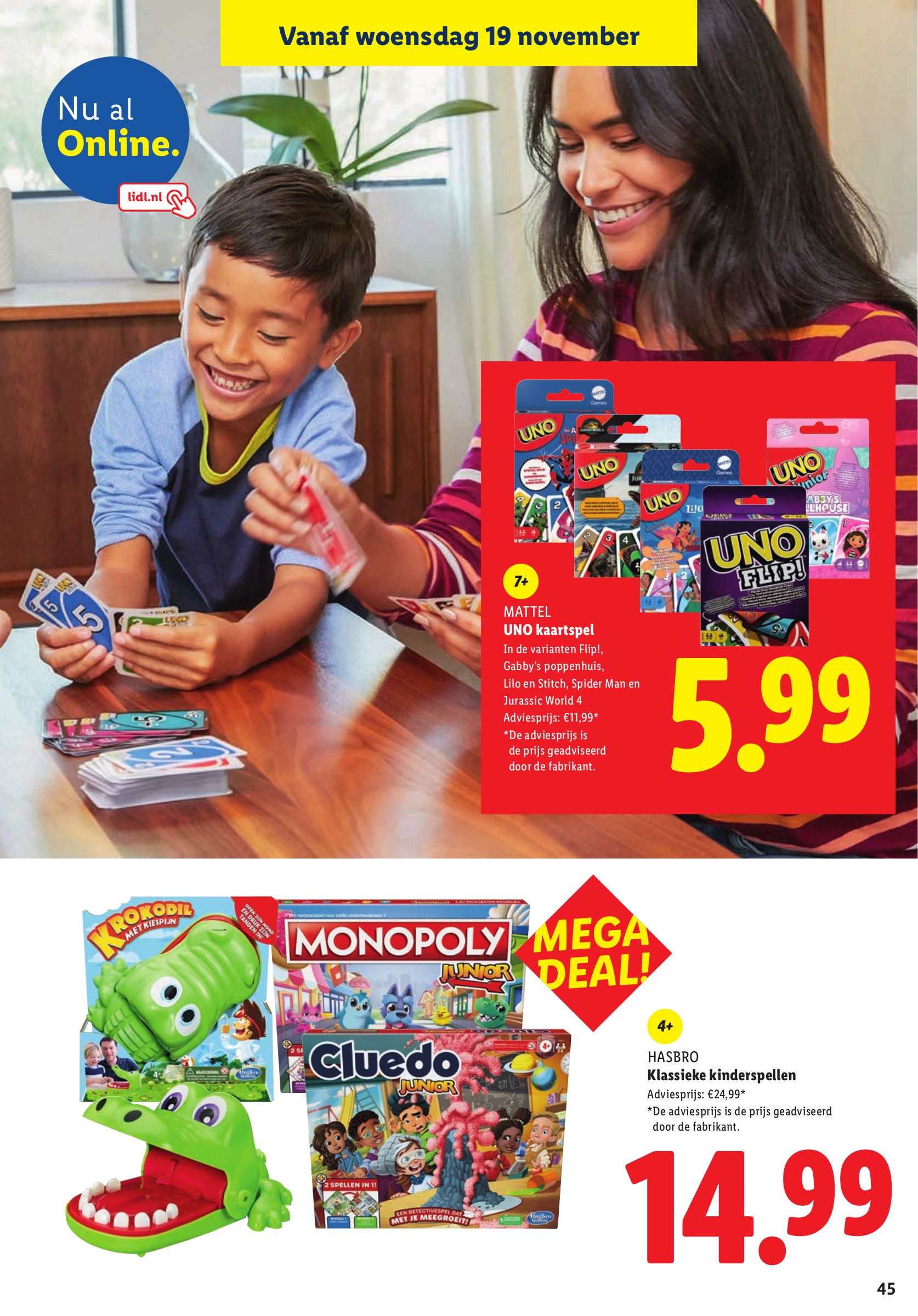 lidl - De Lidl - Sinterklaas folder geldig vanaf 29-10 t/m 05-12 - page: 45 lidl - De Lidl - Sinterklaas folder geldig vanaf 29-10 t/m 05-12 - page: 45