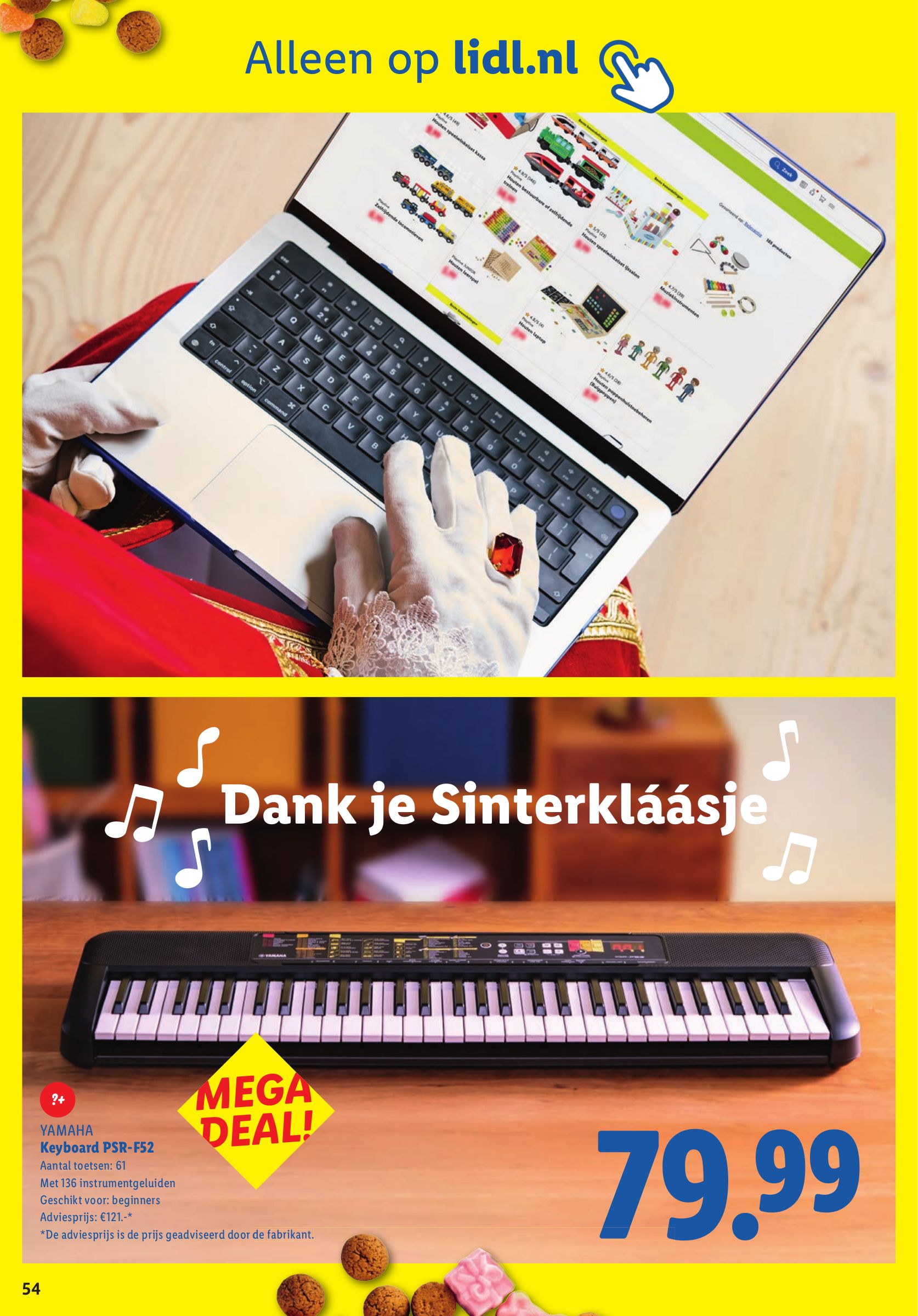 lidl - De Lidl - Sinterklaas folder geldig vanaf 29-10 t/m 05-12 - page: 54 lidl - De Lidl - Sinterklaas folder geldig vanaf 29-10 t/m 05-12 - page: 54