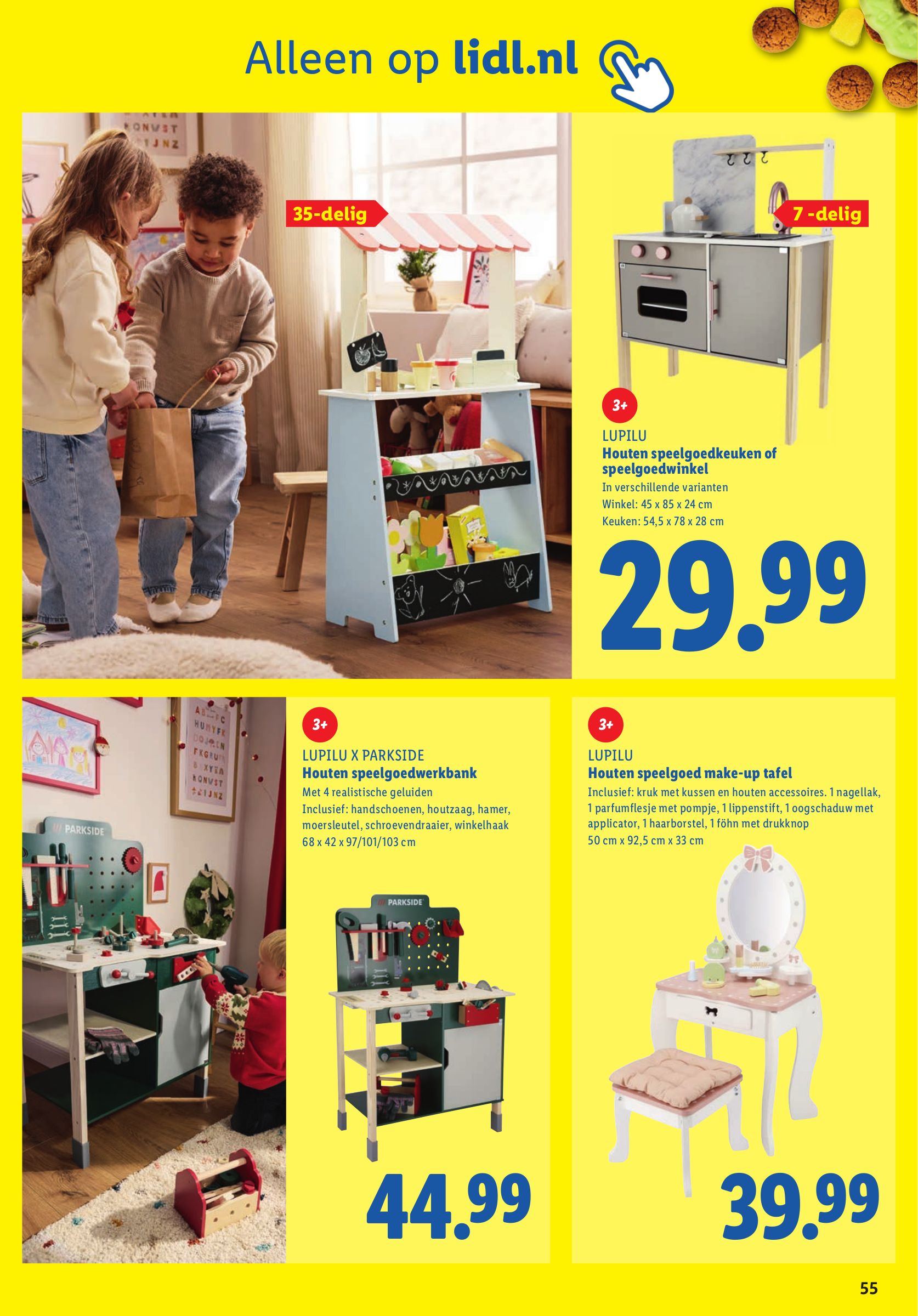 lidl - De Lidl - Sinterklaas folder geldig vanaf 29-10 t/m 05-12 - page: 55 lidl - De Lidl - Sinterklaas folder geldig vanaf 29-10 t/m 05-12 - page: 55