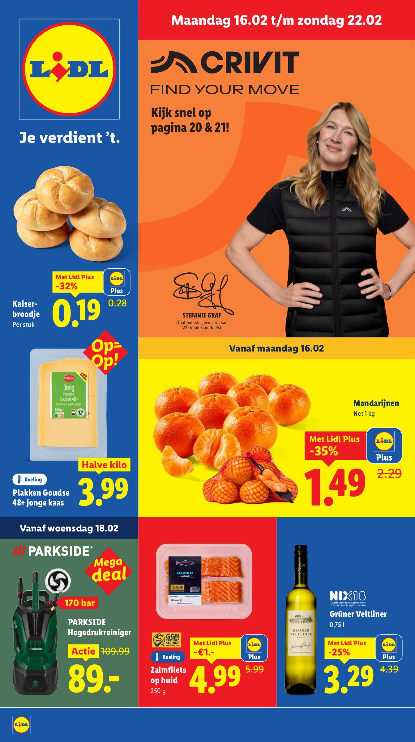 lidl - De Lidl folder geldig vanaf 16-02-2026 t/m 22-02-2026 - page: 1