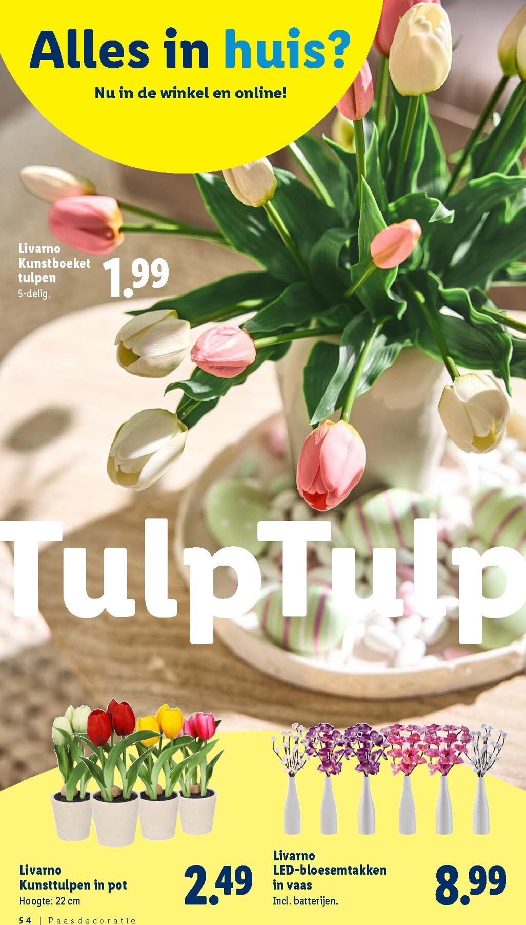 lidl - De Lidl - Pasen folder geldig vanaf 03-03-2026 t/m 07-04-2026 - page: 54