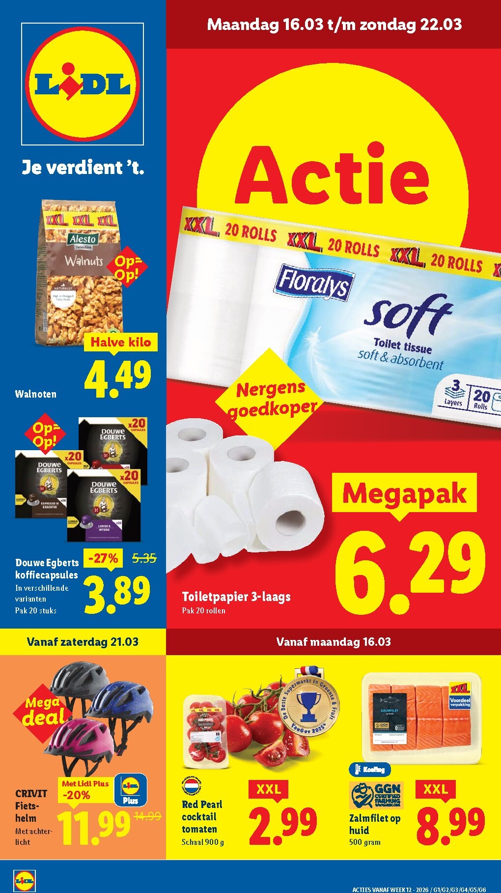 lidl - De Lidl folder geldig vanaf 16-03-2026 t/m 22-03-2026 - page: 1