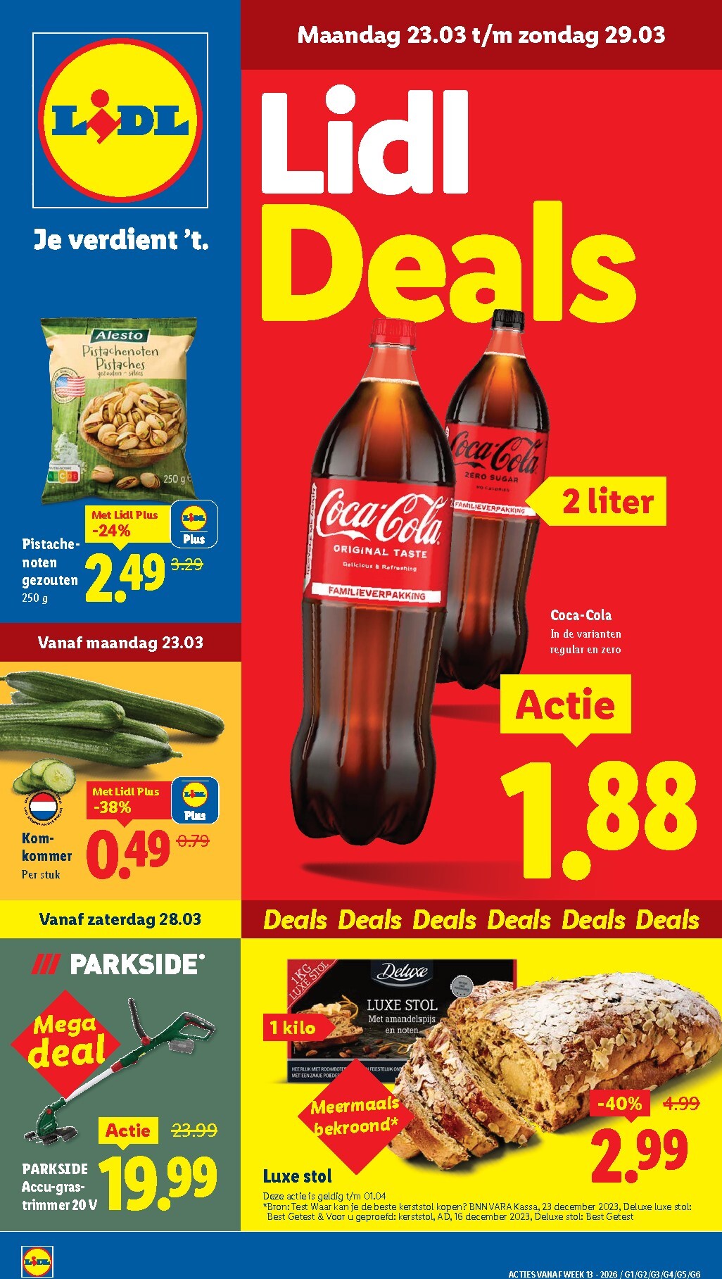 lidl - De Lidl folder geldig vanaf 23-03-2026 t/m 29-03-2026