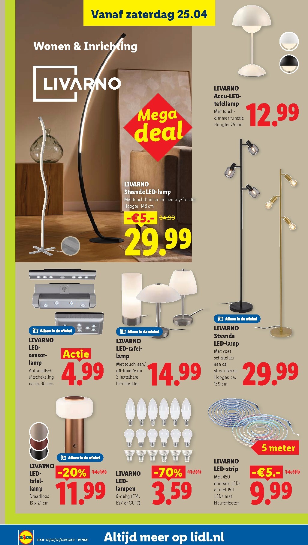 lidl - Lidl - Non Food folder voor volgende week van woensdag 22-04-2026 tot zondag 26-04-2026 - page: 15