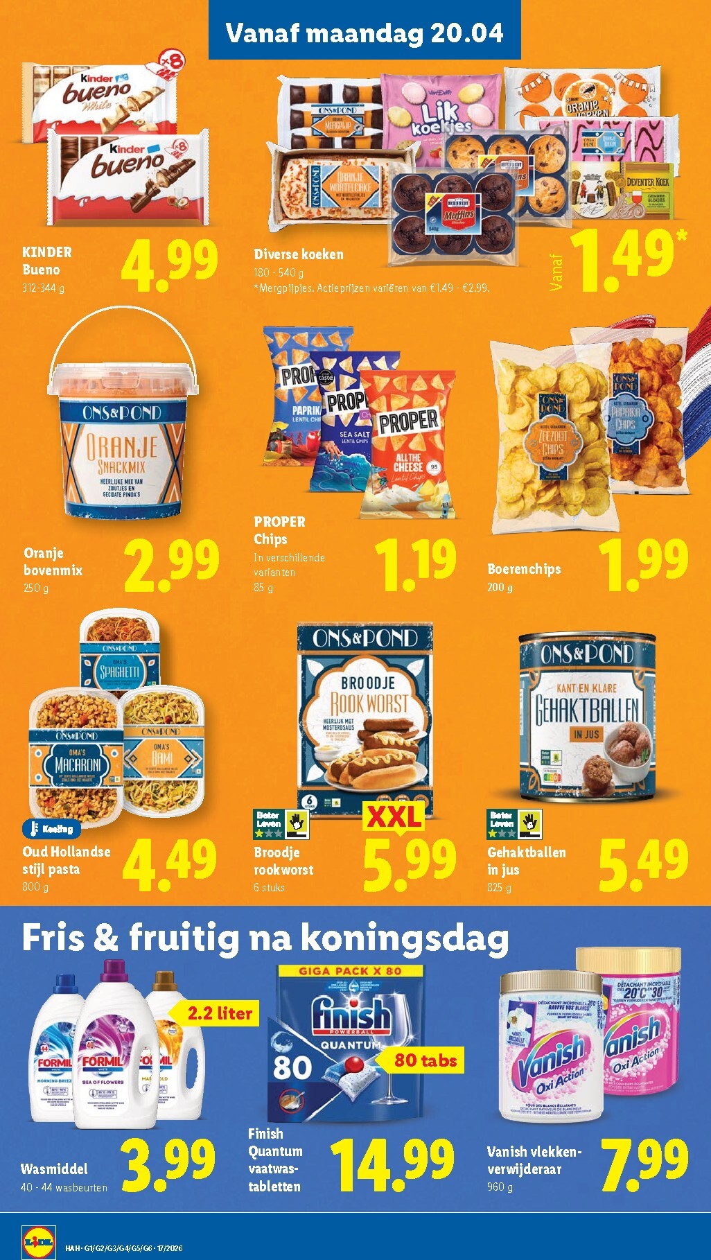 lidl - Lidl folder voor volgende week van maandag 20-04-2026 tot zondag 26-04-2026 - page: 19