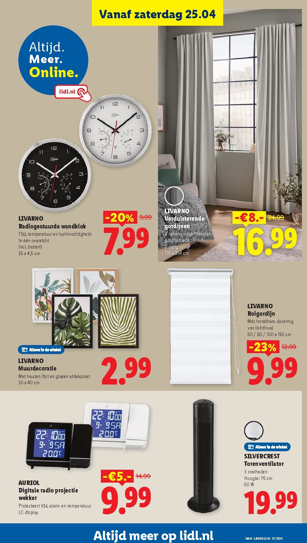 lidl - Huidige Lidl folder geldig van maandag 20-04-2026 tot zondag 26-04-2026 - page: 43