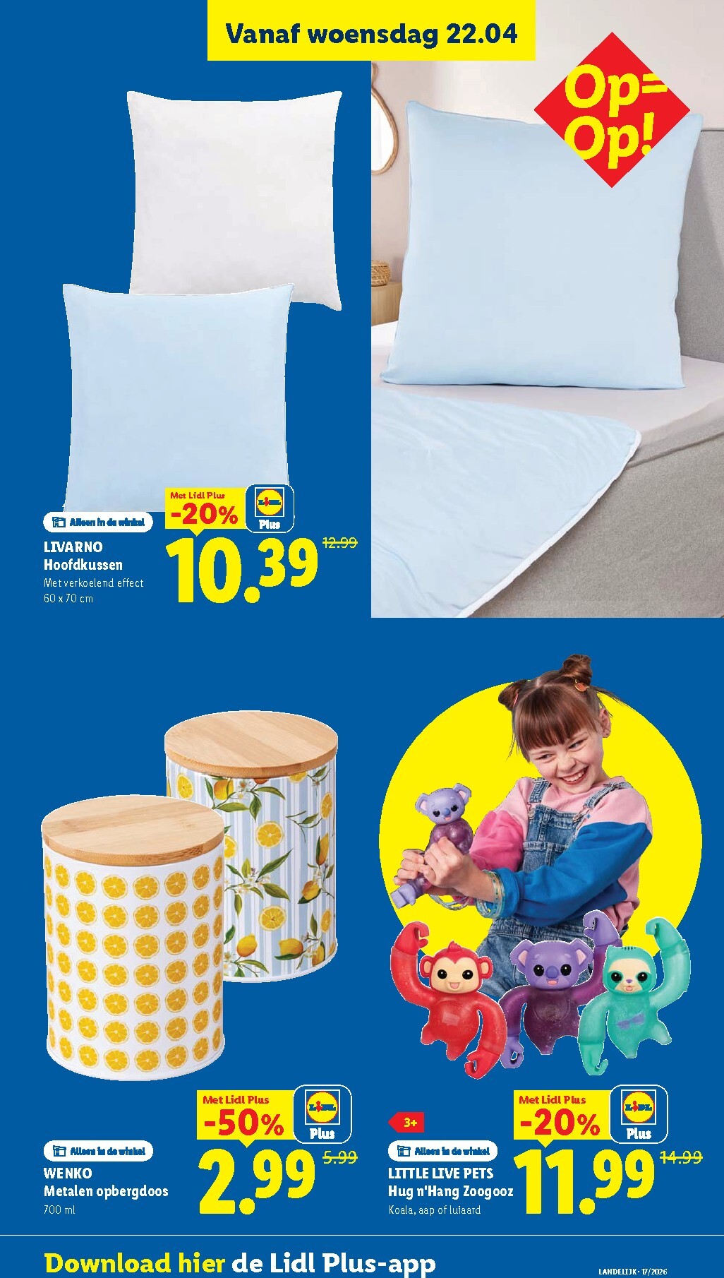 lidl - Huidige Lidl folder geldig van maandag 20-04-2026 tot zondag 26-04-2026 - page: 31