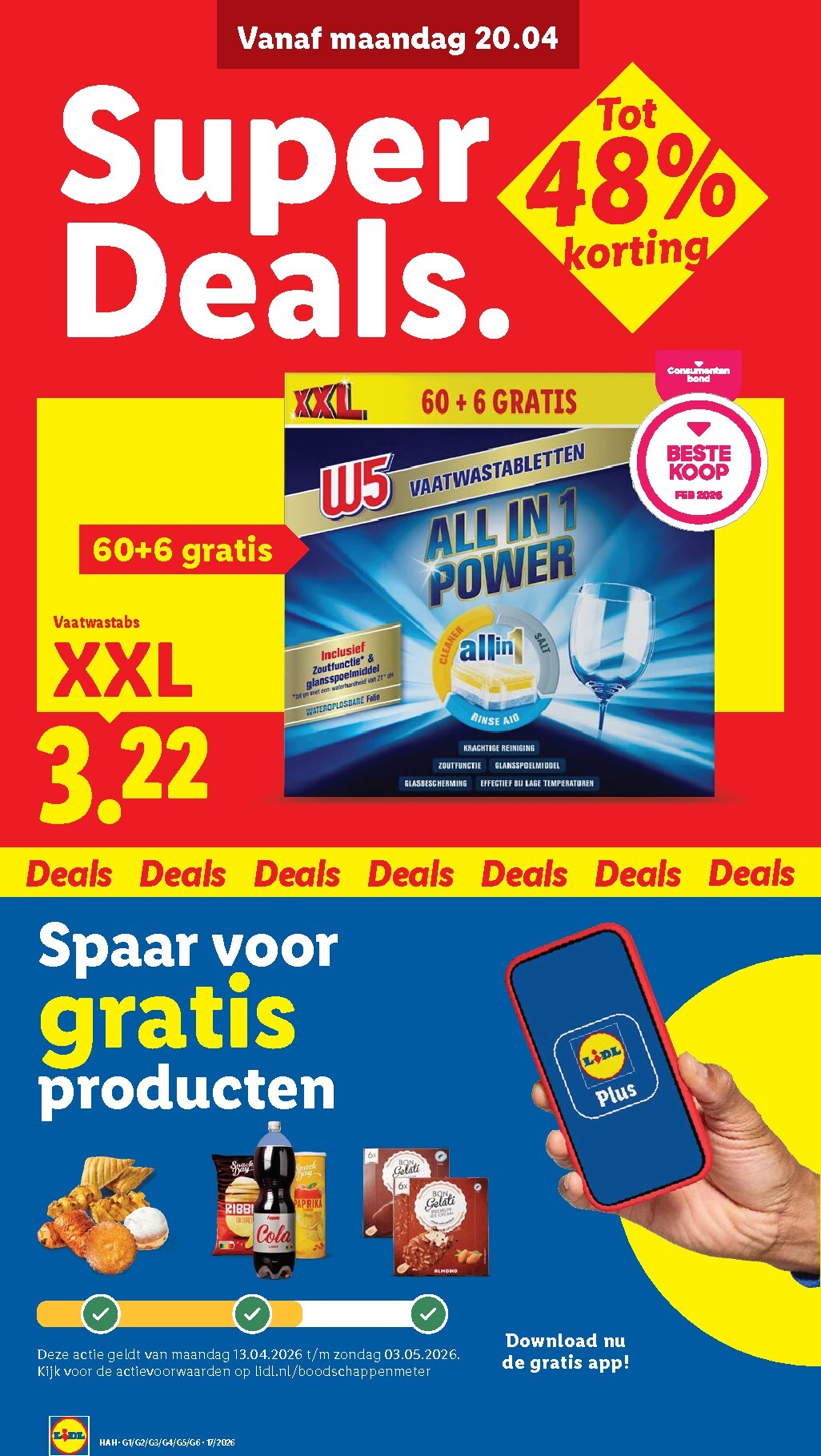 lidl - Huidige Lidl folder geldig van maandag 20-04-2026 tot zondag 26-04-2026 - page: 4