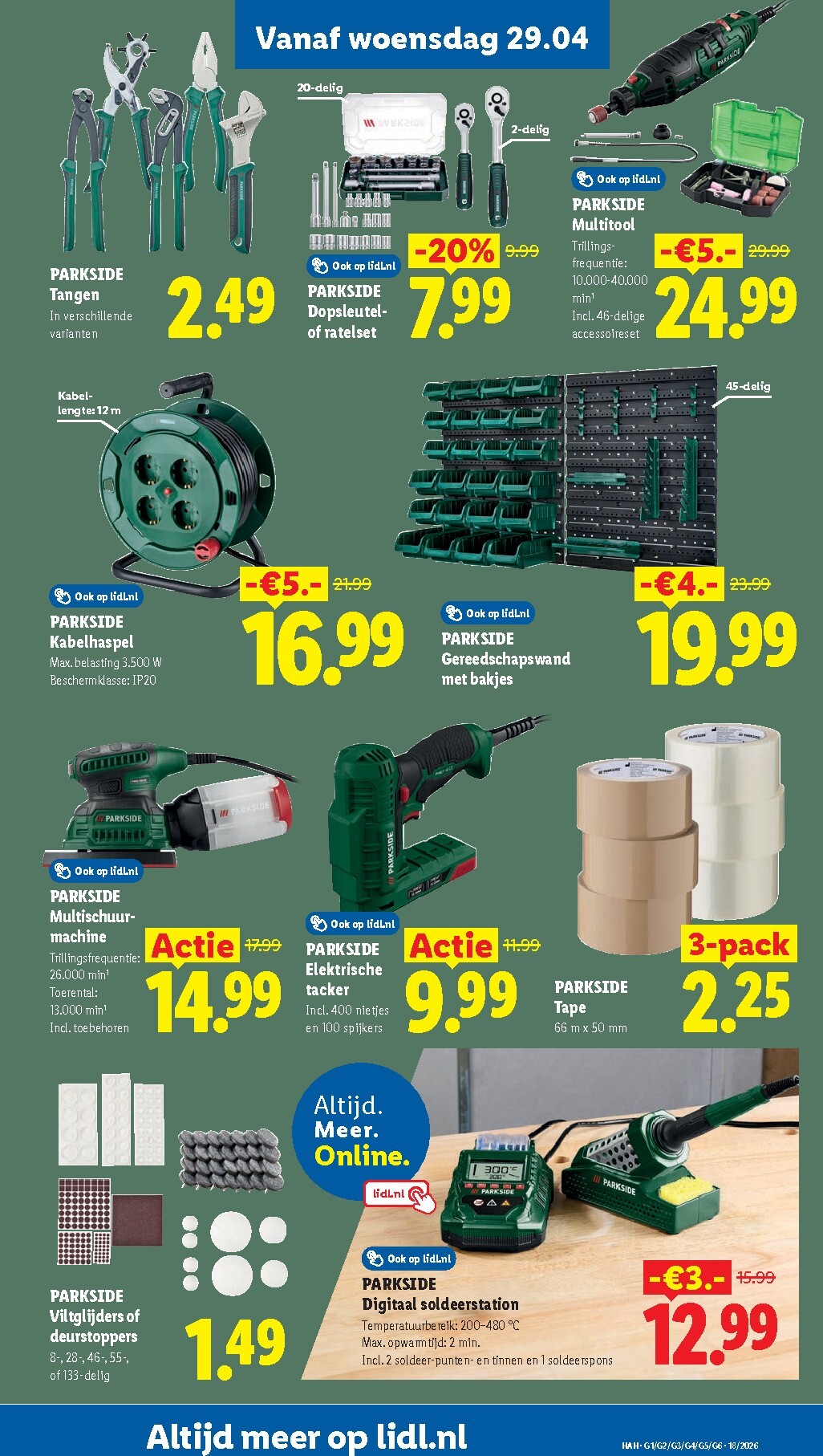 lidl - Huidige Lidl - Non Food folder geldig van woensdag 29-04-2026 tot dinsdag 05-05-2026 - page: 11