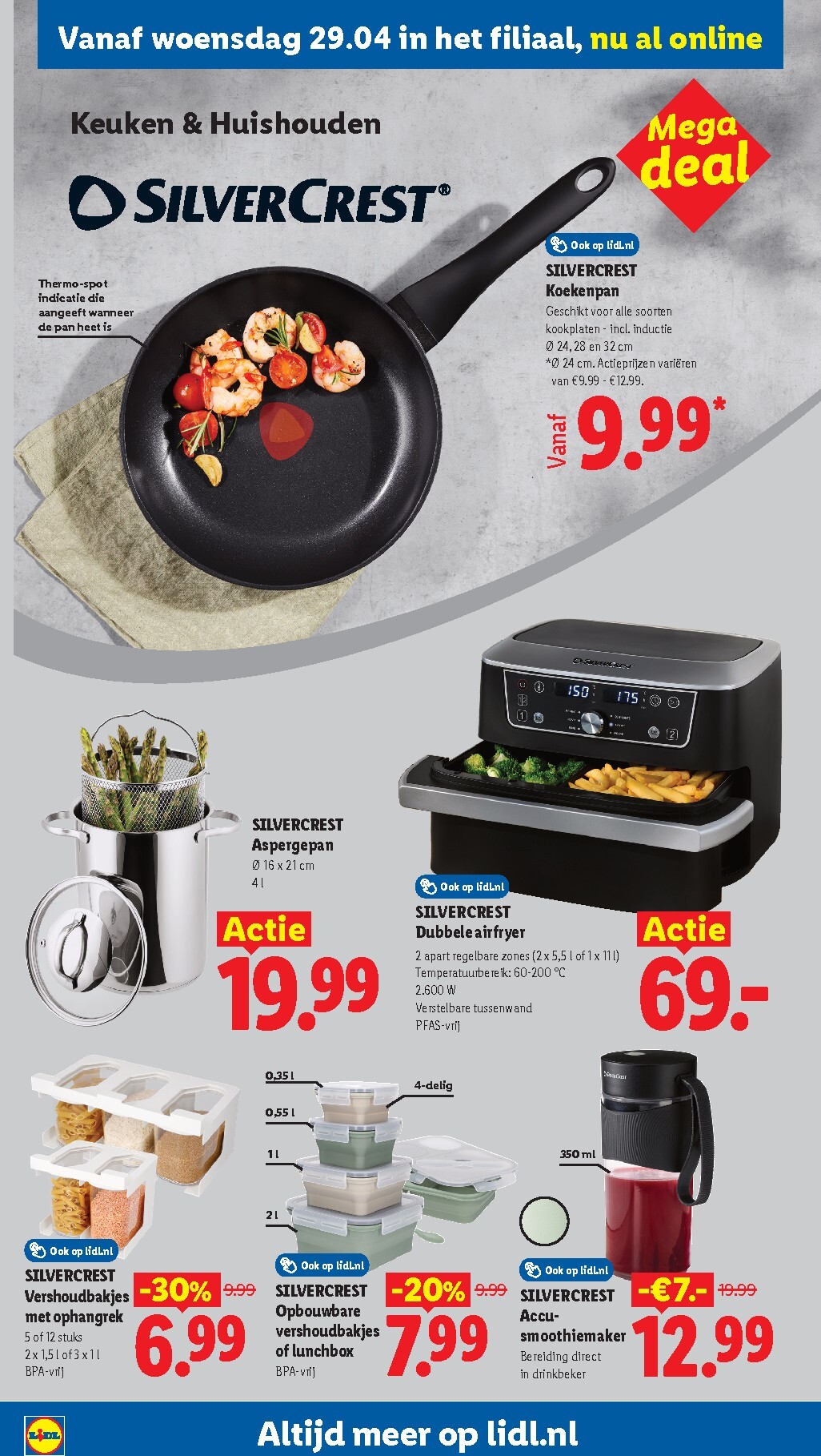 lidl - Huidige Lidl - Silvercrest folder geldig van woensdag 01-04-2026 tot zondag 10-05-2026 - page: 16
