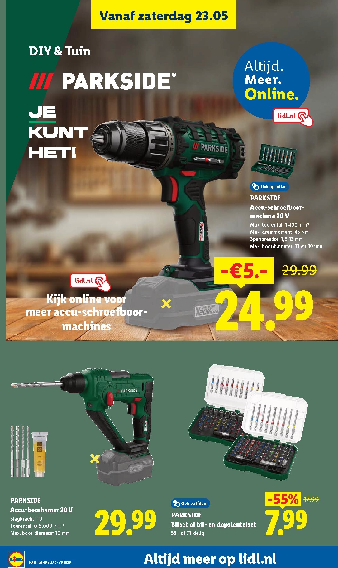 lidl - Lidl folder voor volgende week van maandag 18-05-2026 tot zondag 24-05-2026 - page: 43