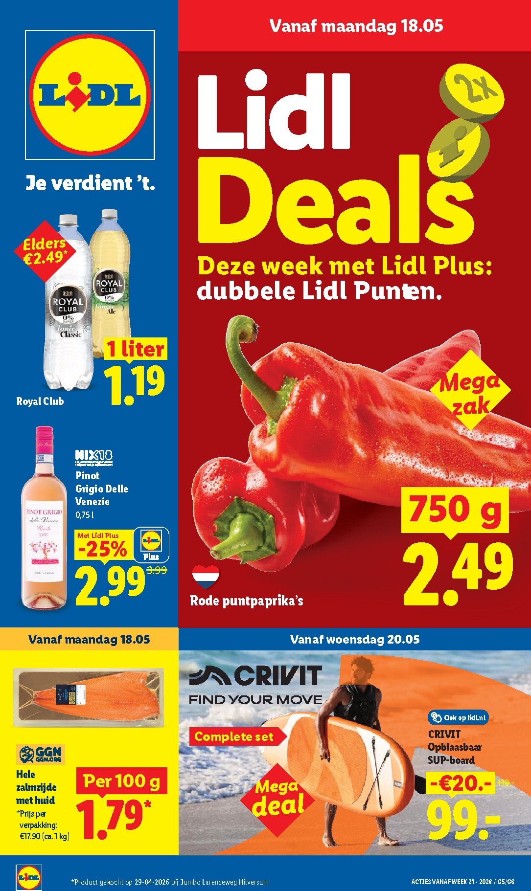 lidl - Lidl folder voor volgende week van maandag 18-05-2026 tot zondag 24-05-2026