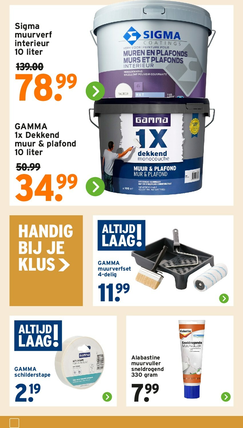 gamma - Gamma folder geldig vanaf 22-09 t/m 05-10 - page: 16