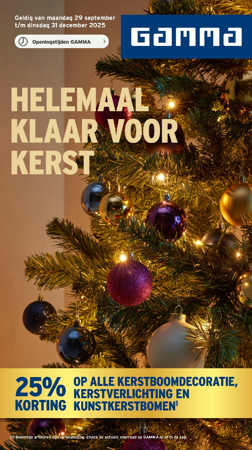 gamma - Gamma - Kerstspecial folder geldig vanaf 29-09 t/m 31-12