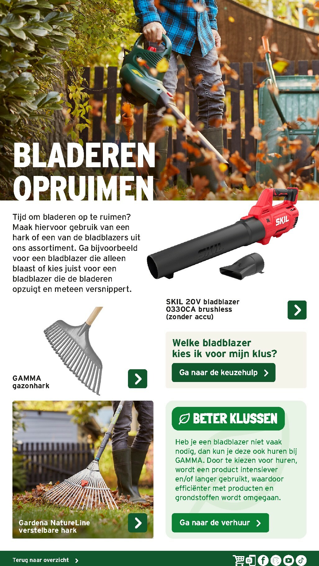 gamma - De Gamma - Tuinmagazine voor het najaar folder geldig vanaf 16-10 t/m 31-12 - page: 6