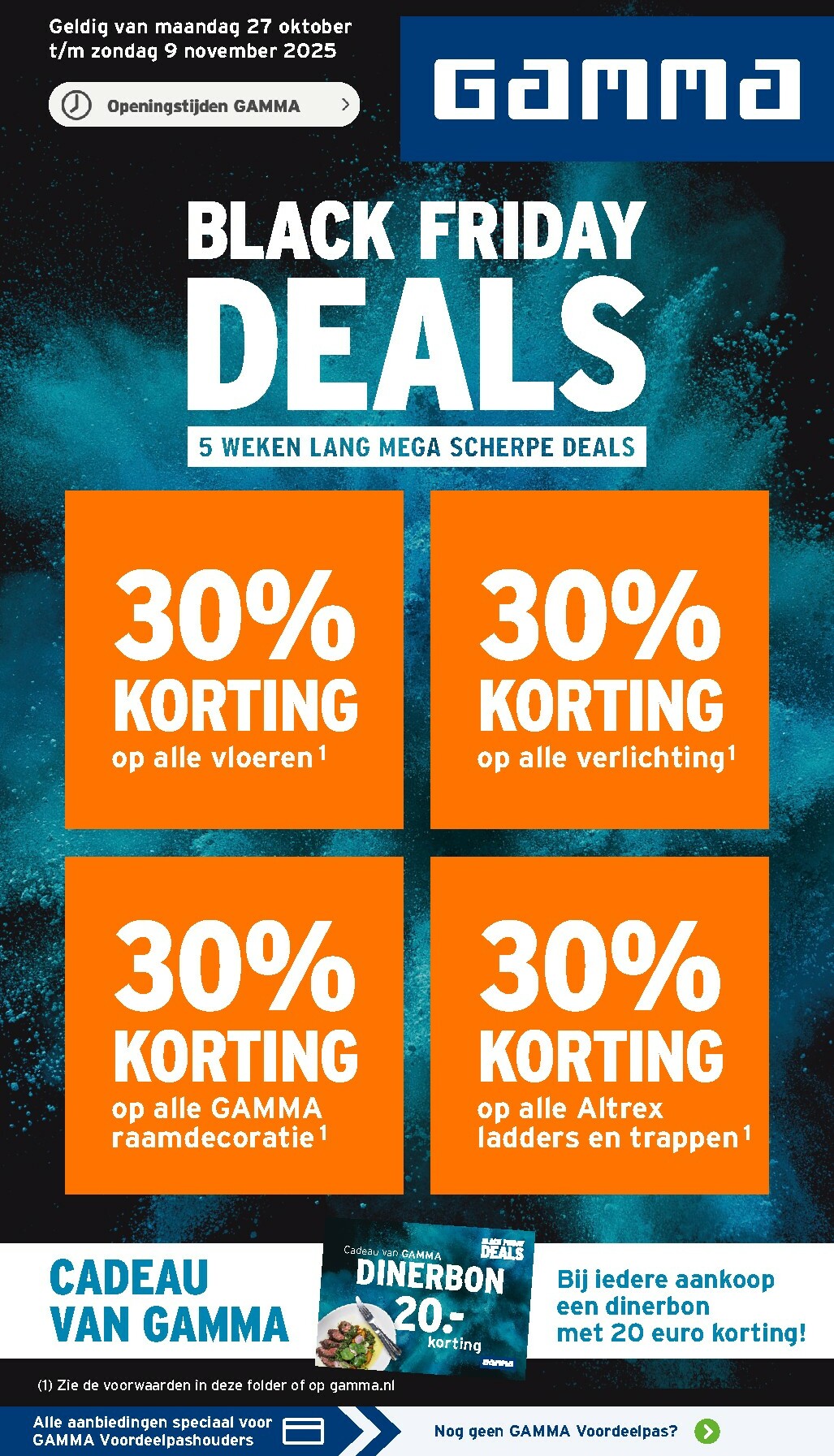 gamma - De Gamma folder geldig vanaf 27-10 t/m 09-11