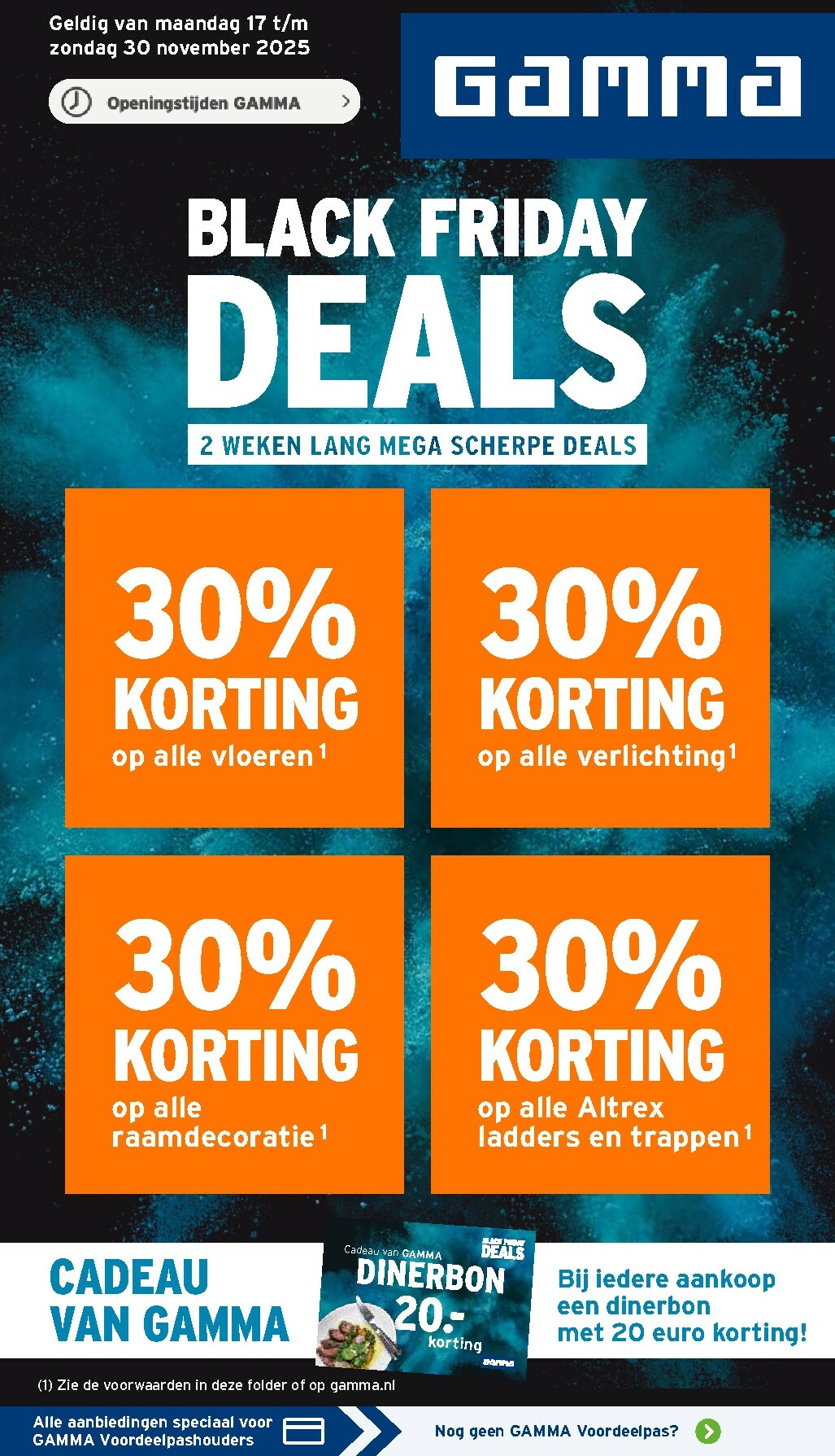 gamma - De Gamma folder geldig vanaf 17-11 t/m 30-11 - page: 1