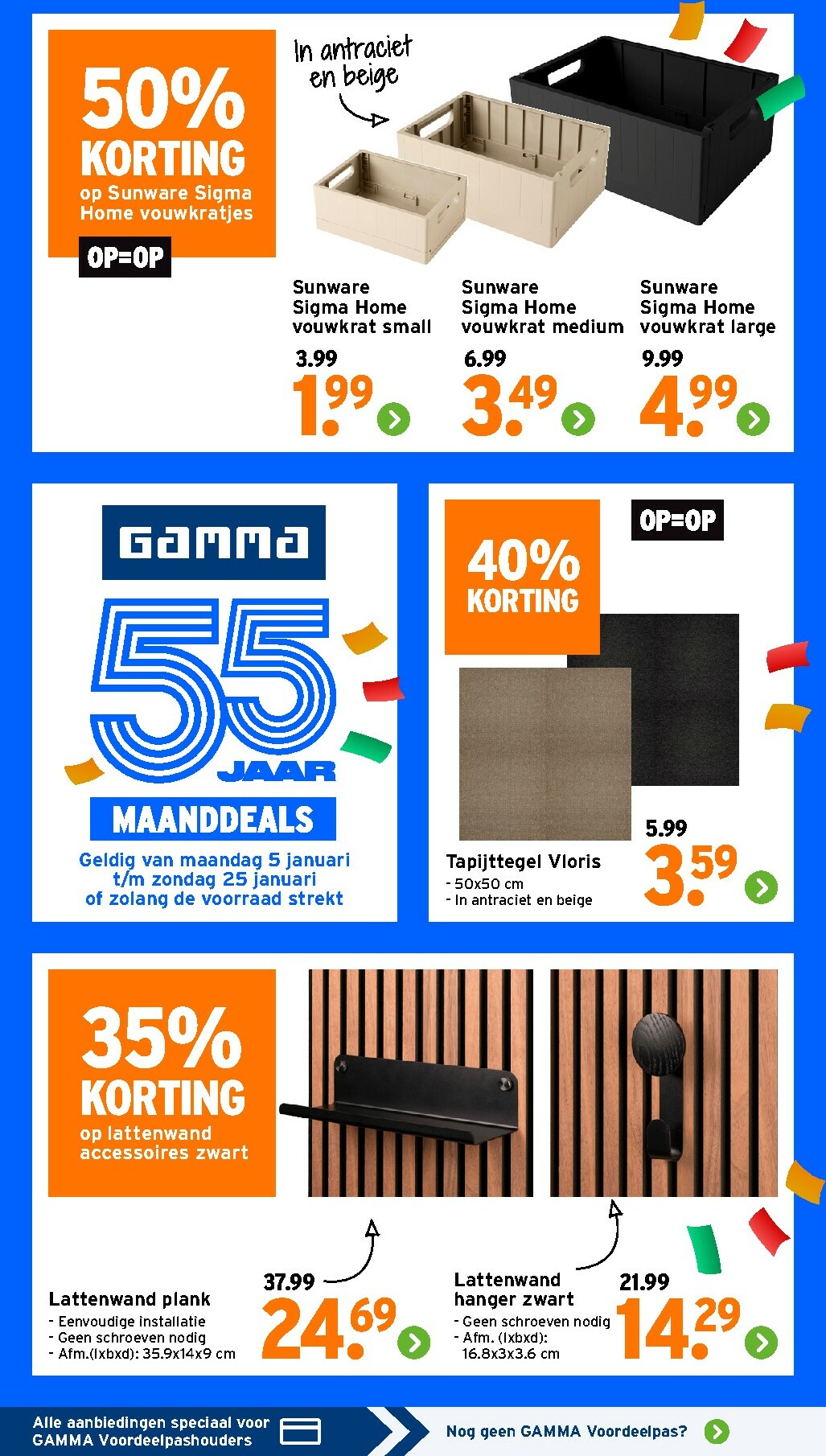 gamma - De Gamma folder geldig vanaf 05-01 t/m 18-01 - page: 29