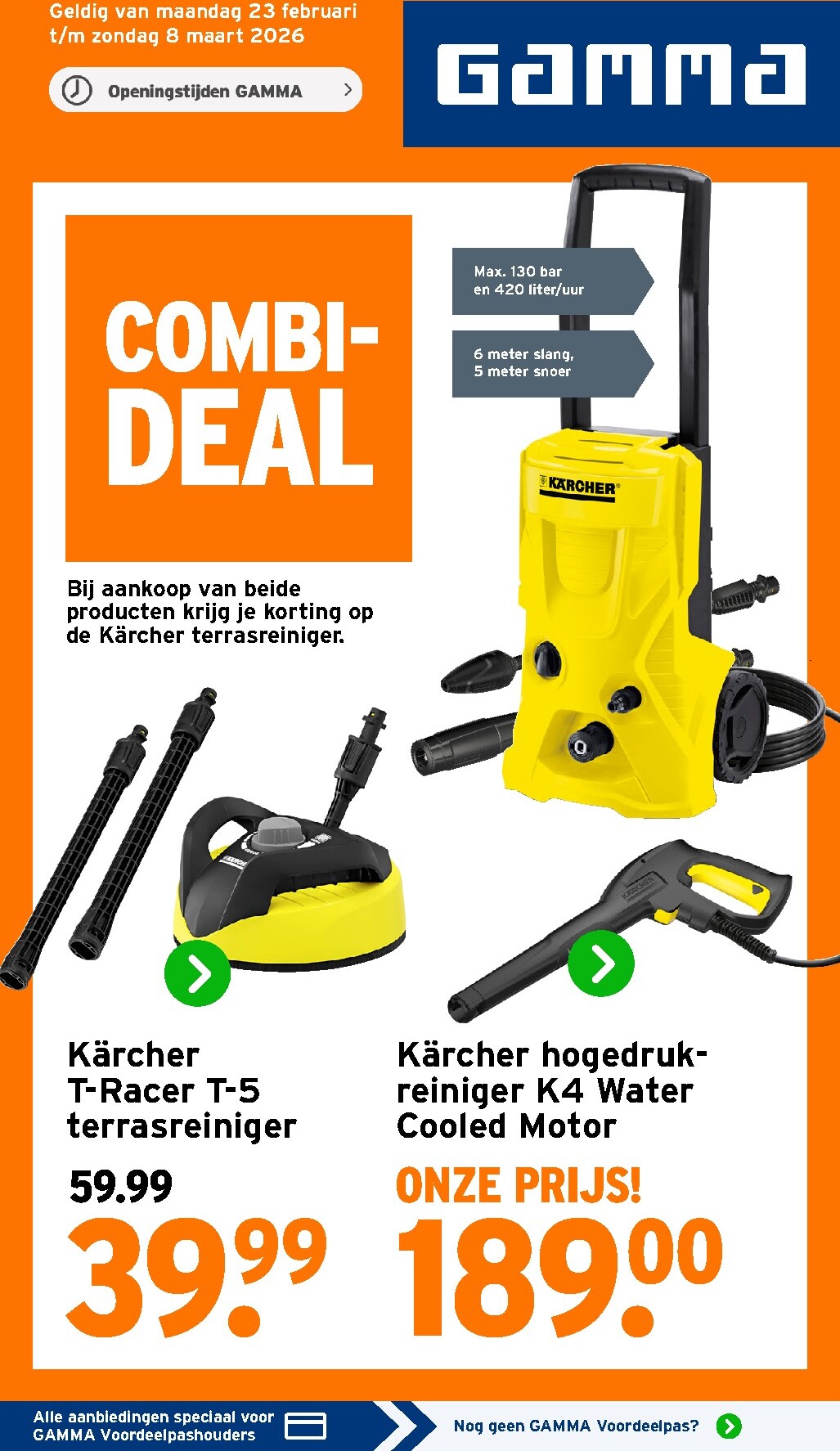 gamma - De Gamma folder geldig vanaf 23-02-2026 t/m 08-03-2026 - page: 1